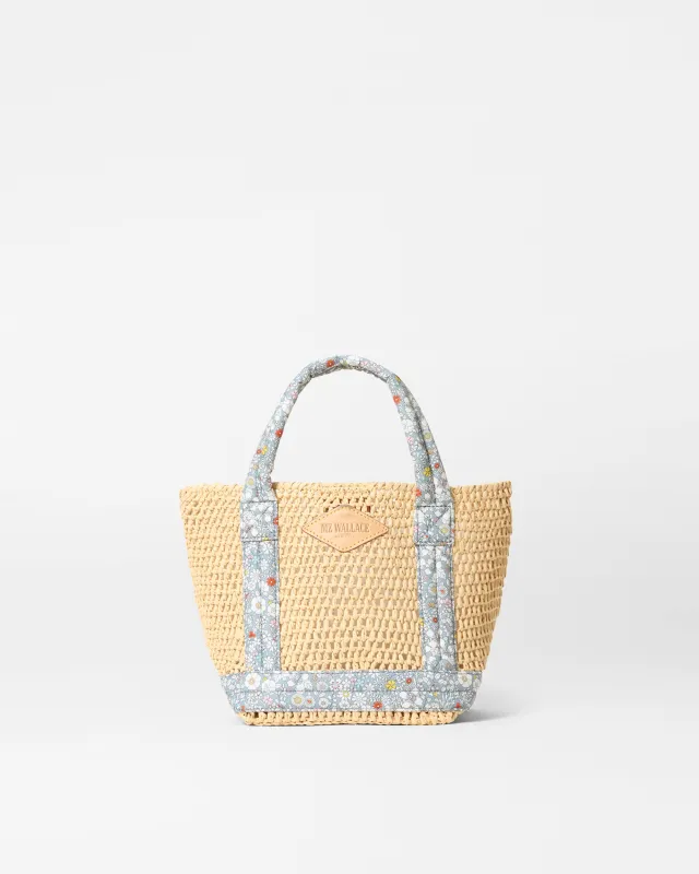 Crochet/June's Meadow Mini Crochet Tote sold by MZ Wallace