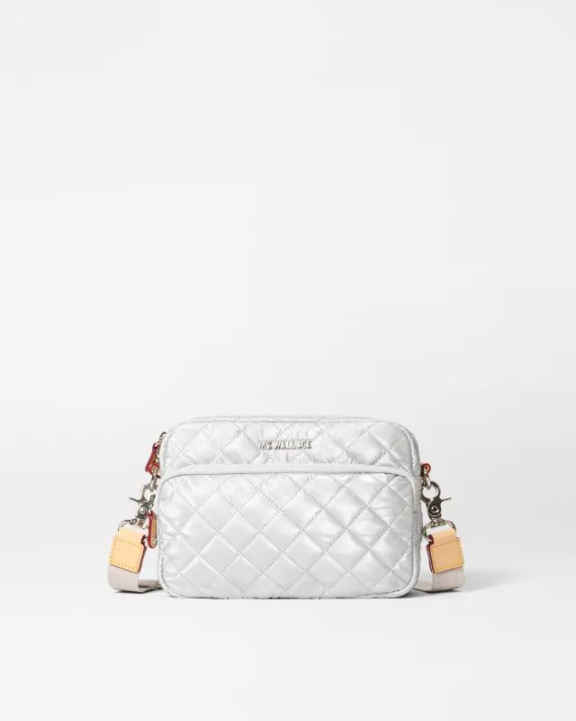 Oyster Metallic Small Metro Camera Bag sold by MZ Wallace