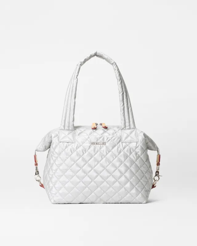 Oyster Metallic Medium Sutton Deluxe sold by MZ Wallace