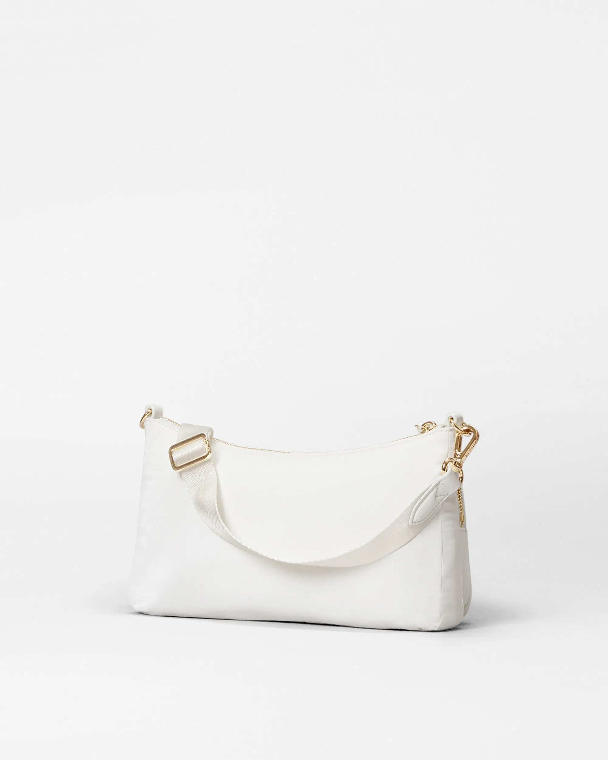 Chalk Liquid Chelsea Petite Shoulder sold by MZ Wallace product image thumbnail 3