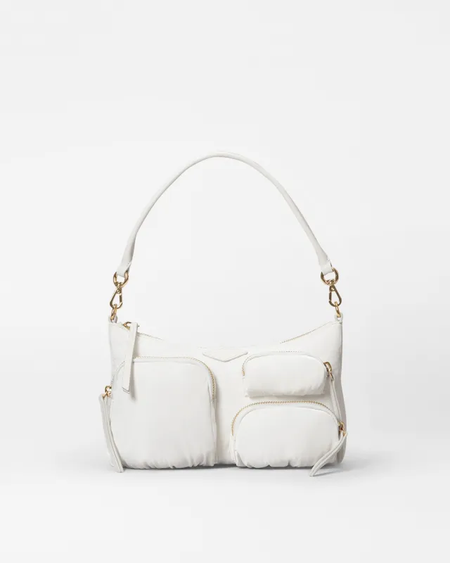 Chalk Liquid Chelsea Petite Shoulder sold by MZ Wallace