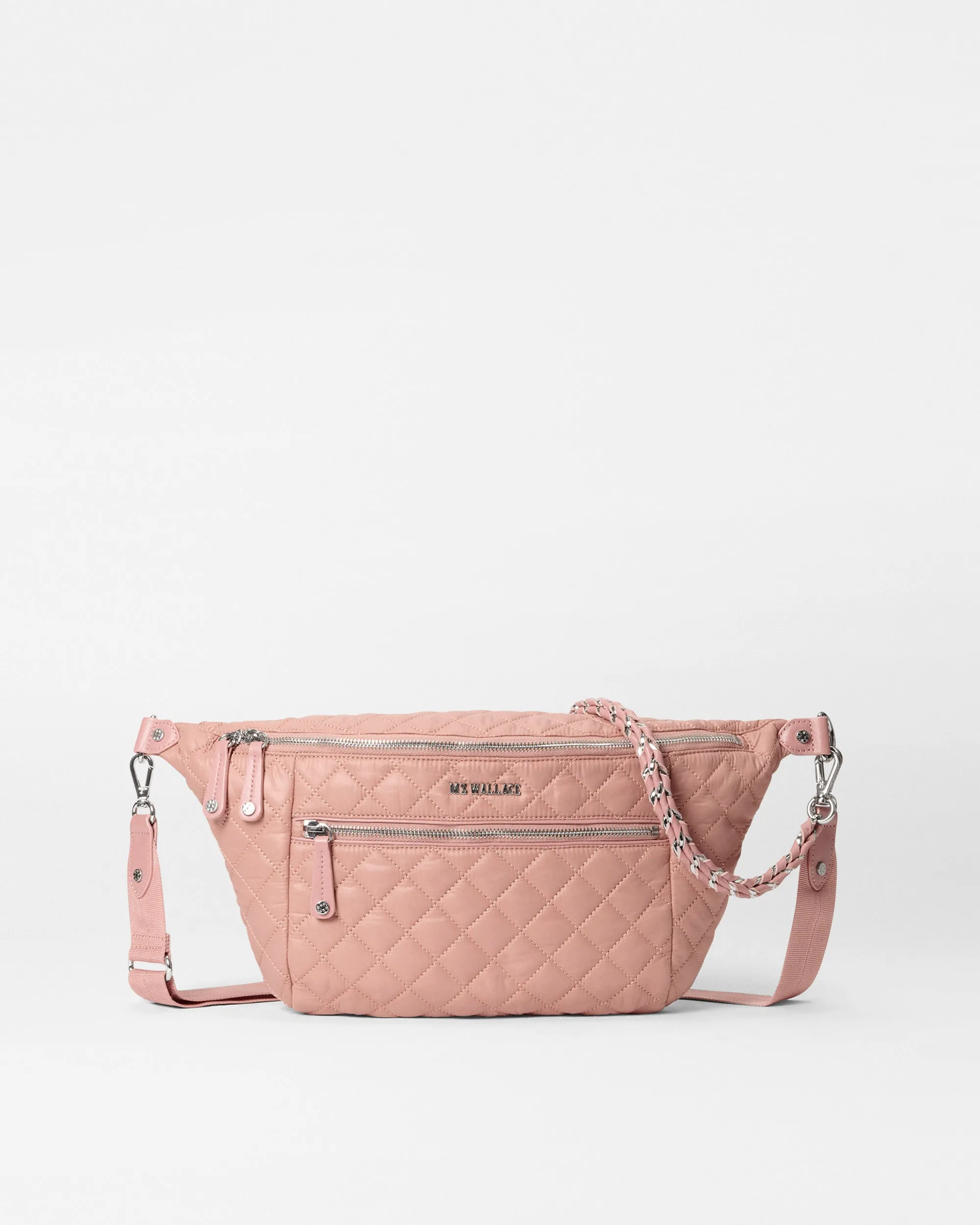 Dusty Rose Crosby Crossbody Sling Bag sold by MZ Wallace