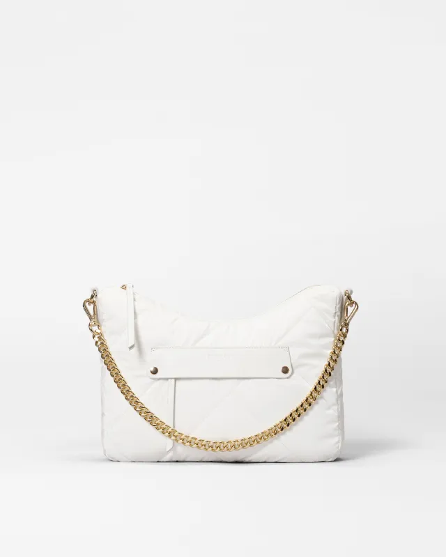 Chalk Liquid Madison Uptown Crossbody sold by MZ Wallace