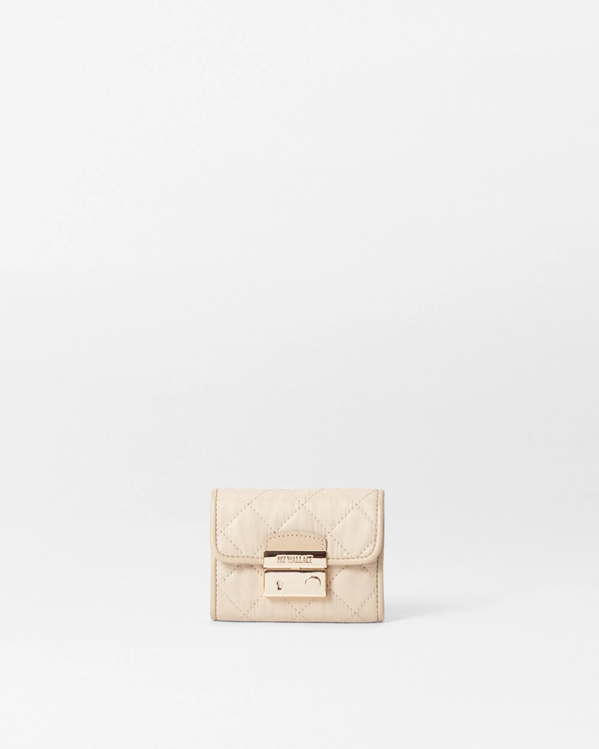 Buff Small Crosby Lock Wallet sold by MZ Wallace