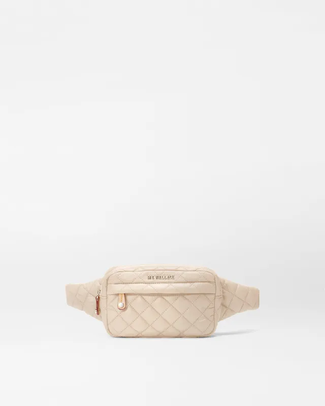 Buff Metro Belt Bag made by MZ Wallace