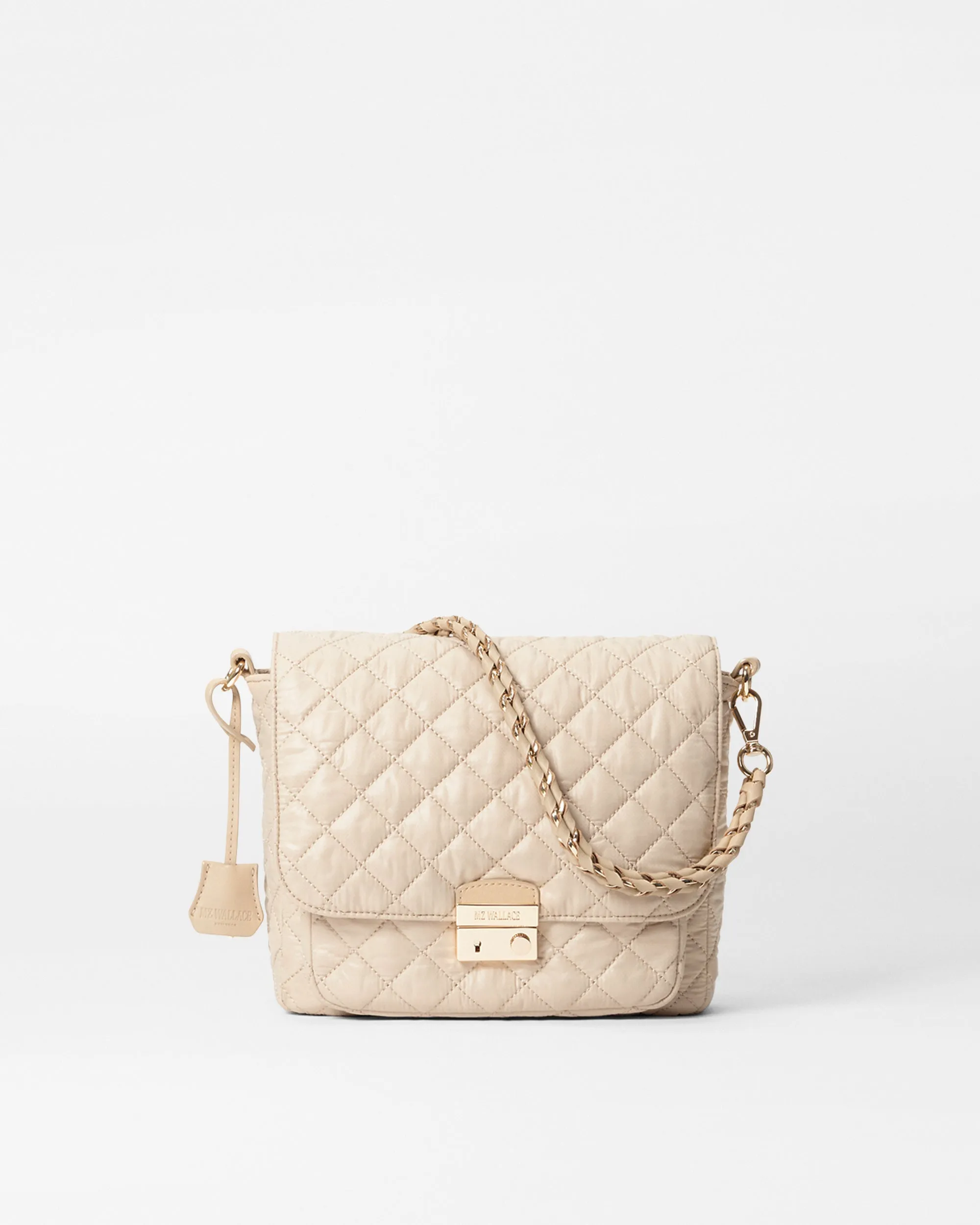 Buff Medium Crosby Lock Crossbody sold by MZ Wallace