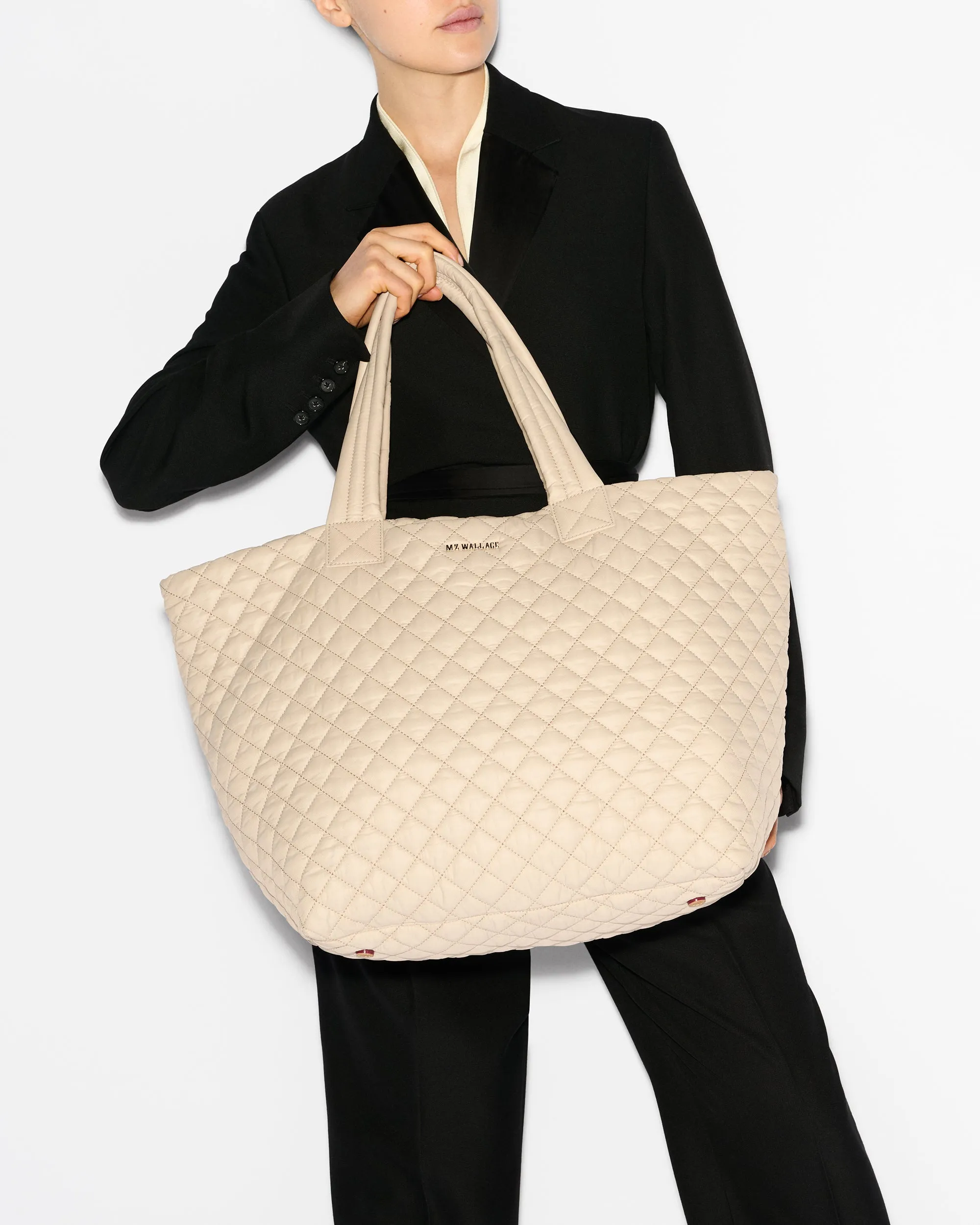 Buff Large Metro Tote Deluxe sold by MZ Wallace product image thumbnail 2