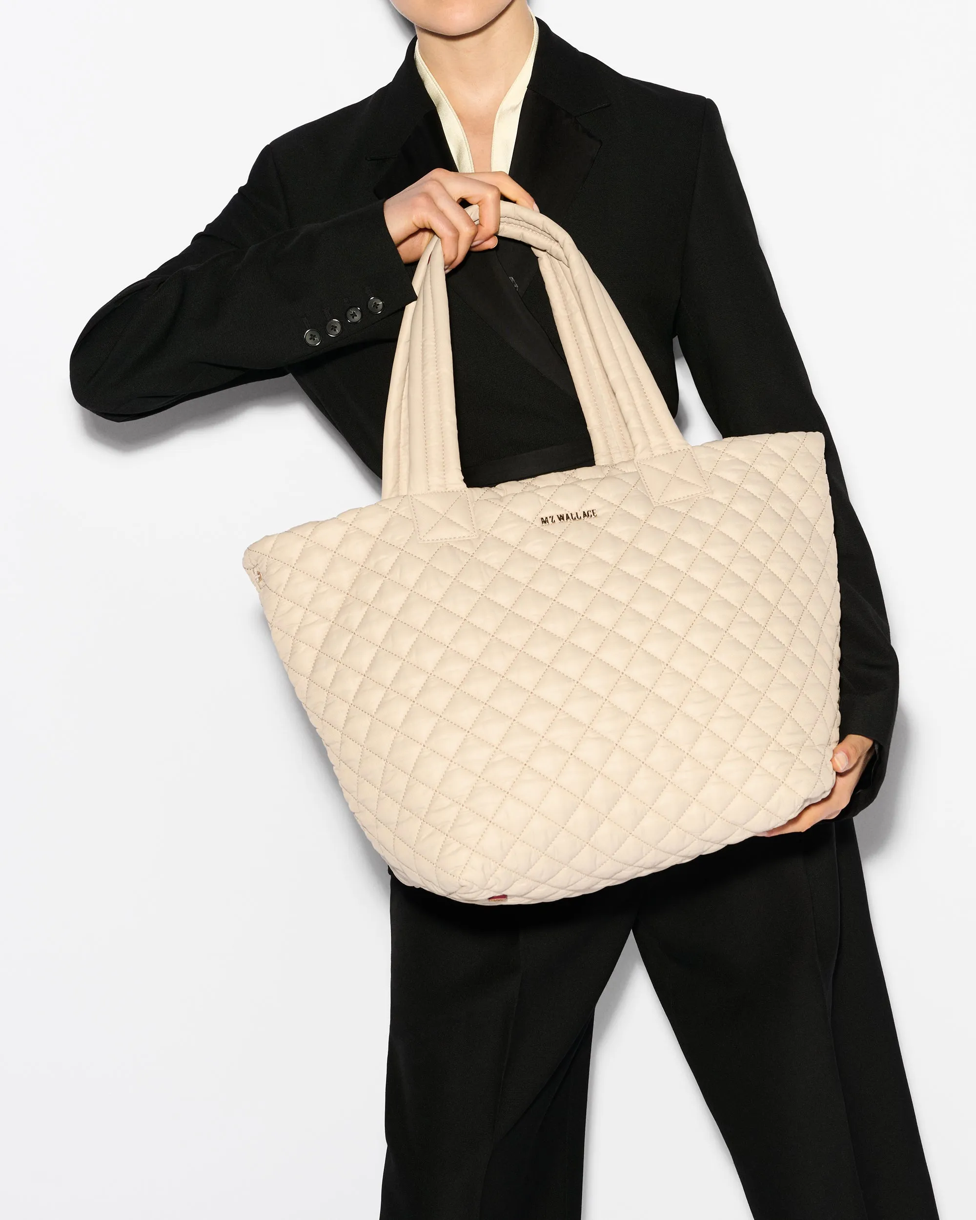 Buff Medium Metro Tote Deluxe sold by MZ Wallace product image thumbnail 5