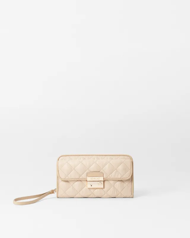 Buff Crosby Lock Wristlet sold by MZ Wallace