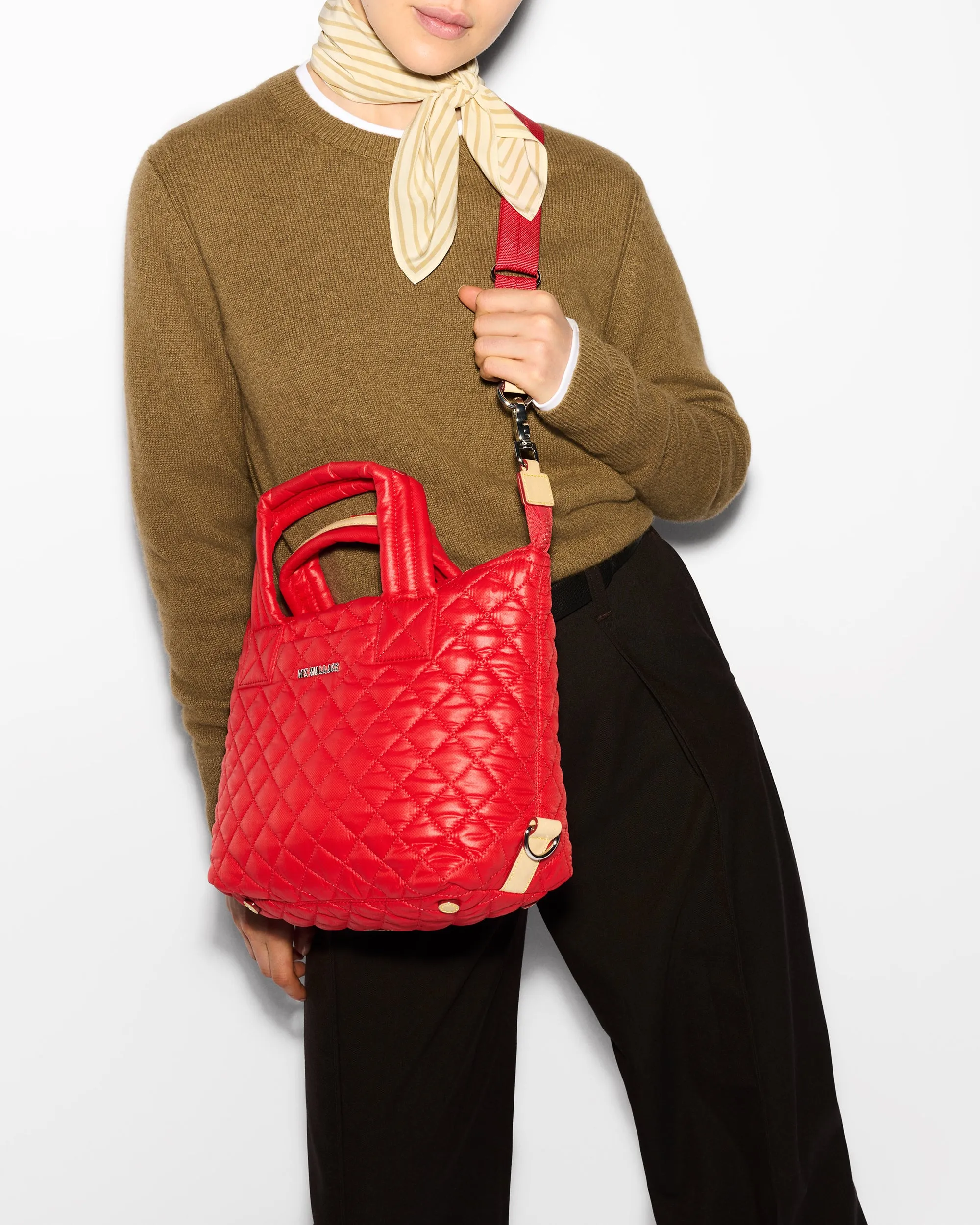 Bright Cherry Small Sutton Deluxe sold by MZ Wallace product image thumbnail 2