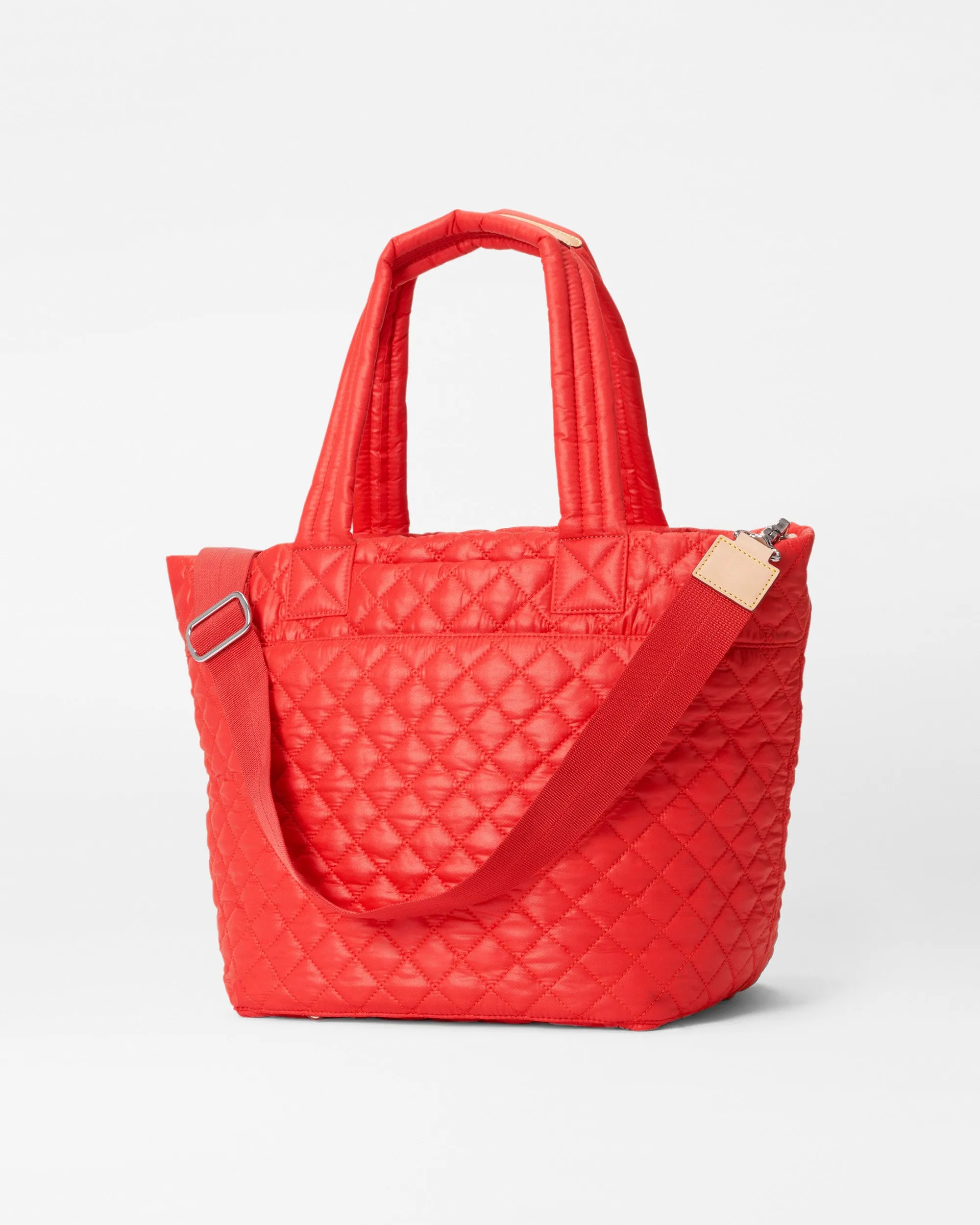 Bright Cherry Medium Metro Tote Deluxe sold by MZ Wallace product image thumbnail 3