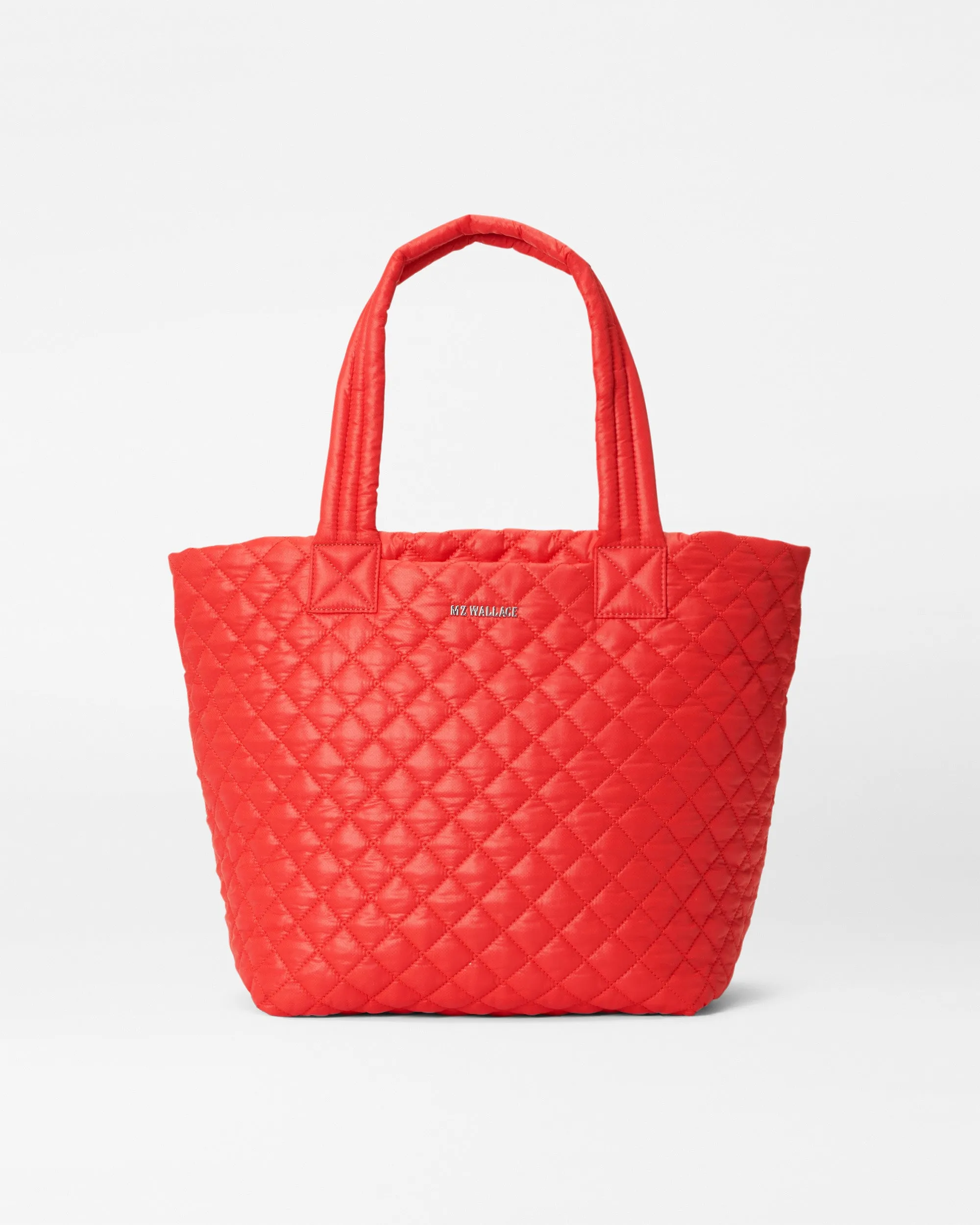 Bright Cherry Medium Metro Tote Deluxe sold by MZ Wallace