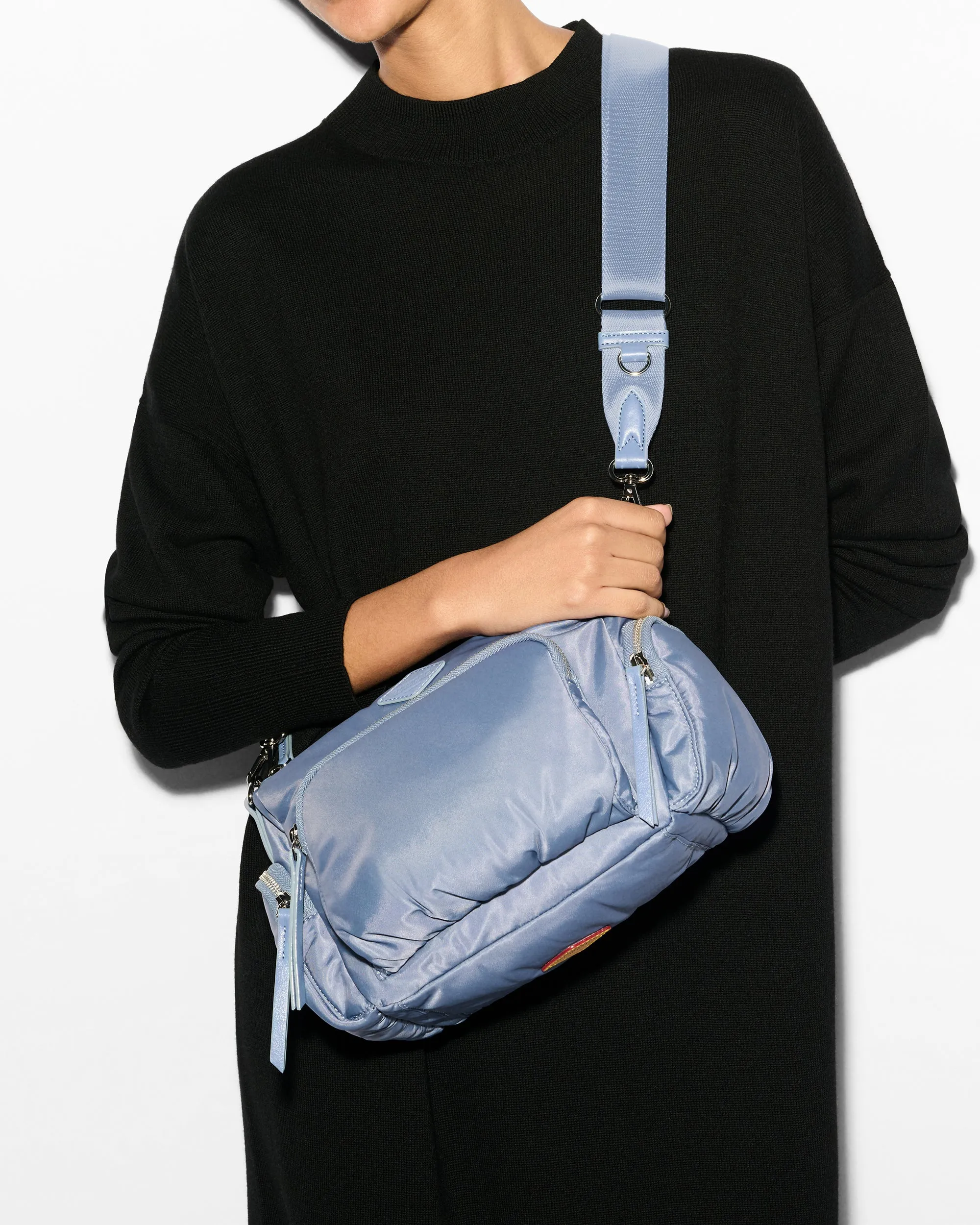 Stone Blue Small Chelsea Crossbody sold by MZ Wallace product image thumbnail 5