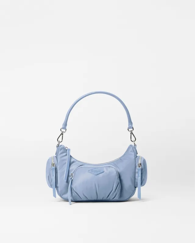 Stone Blue Small Chelsea Shoulder sold by MZ Wallace