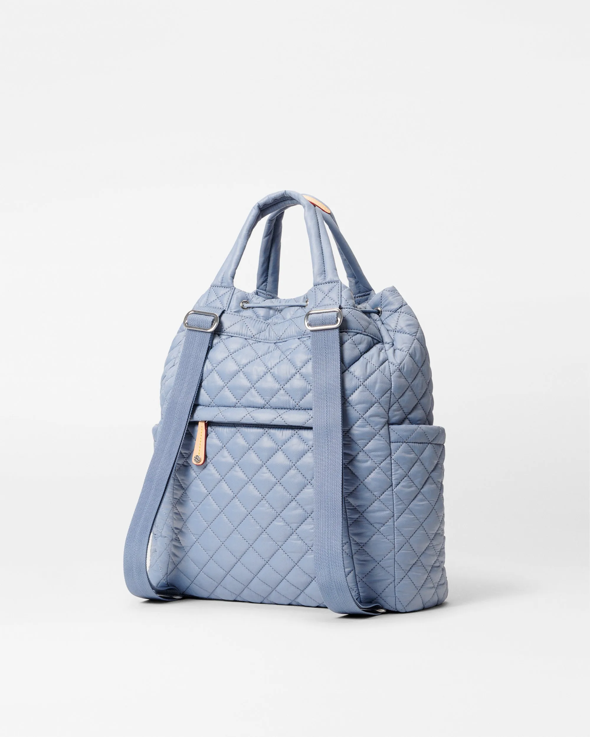 Stone Blue Metro Convertible Backpack sold by MZ Wallace product image thumbnail 3