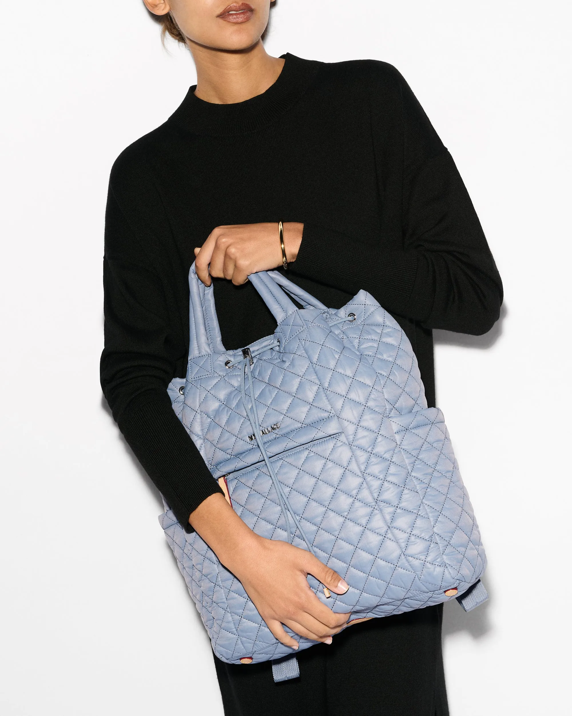 Stone Blue Metro Convertible Backpack sold by MZ Wallace product image thumbnail 2