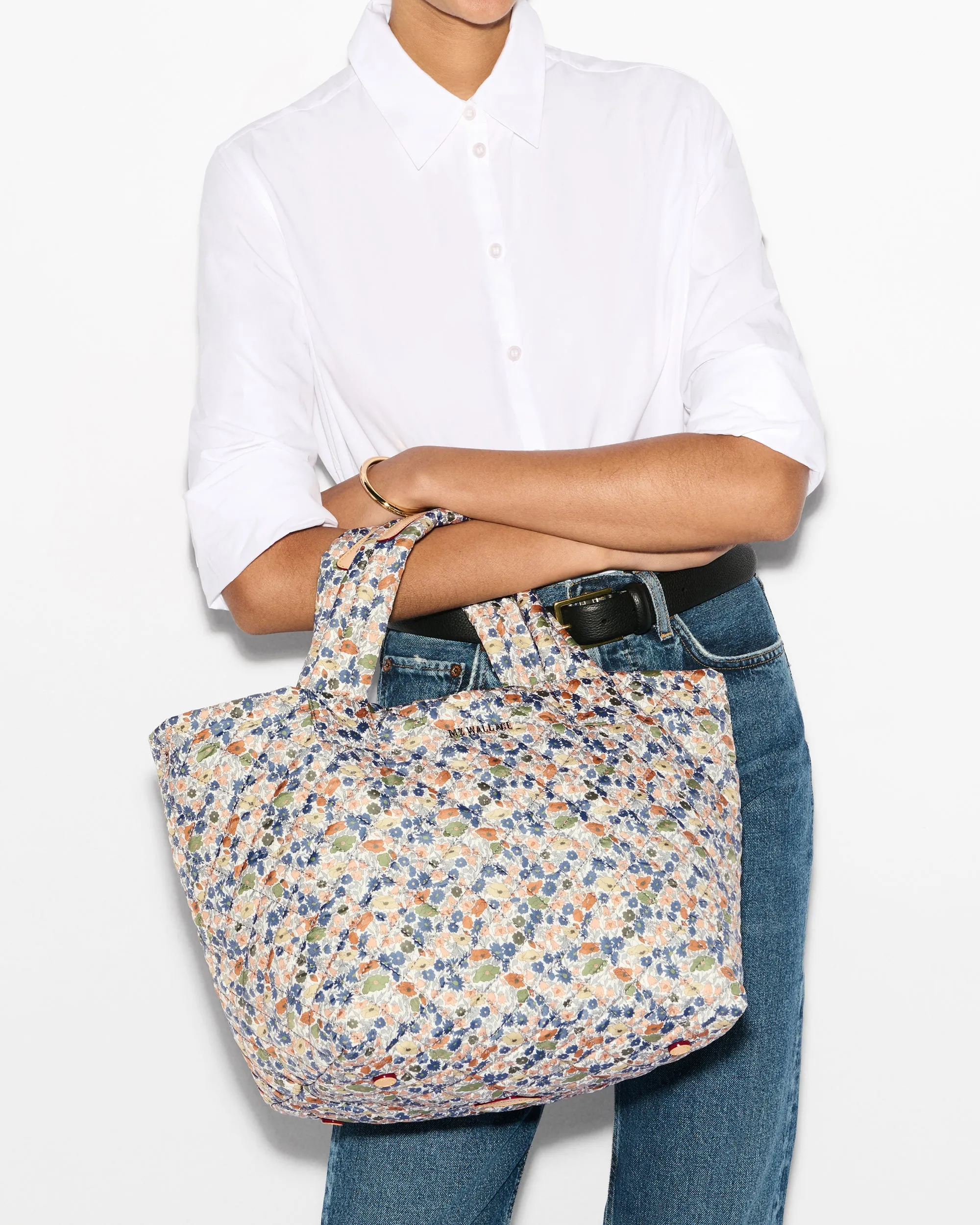 Poppy Forest Small Metro Tote Deluxe sold by MZ Wallace product image thumbnail 2