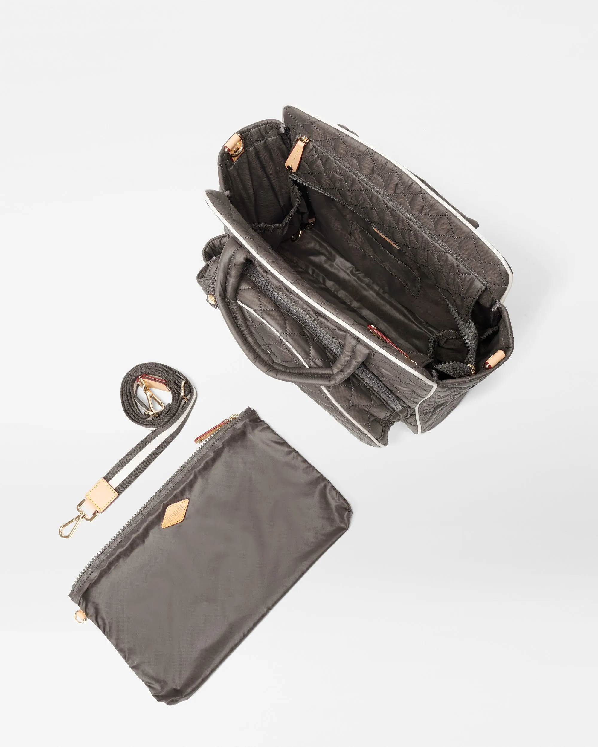 Magnet/Ecru Pickleball Tote sold by MZ Wallace product image thumbnail 4