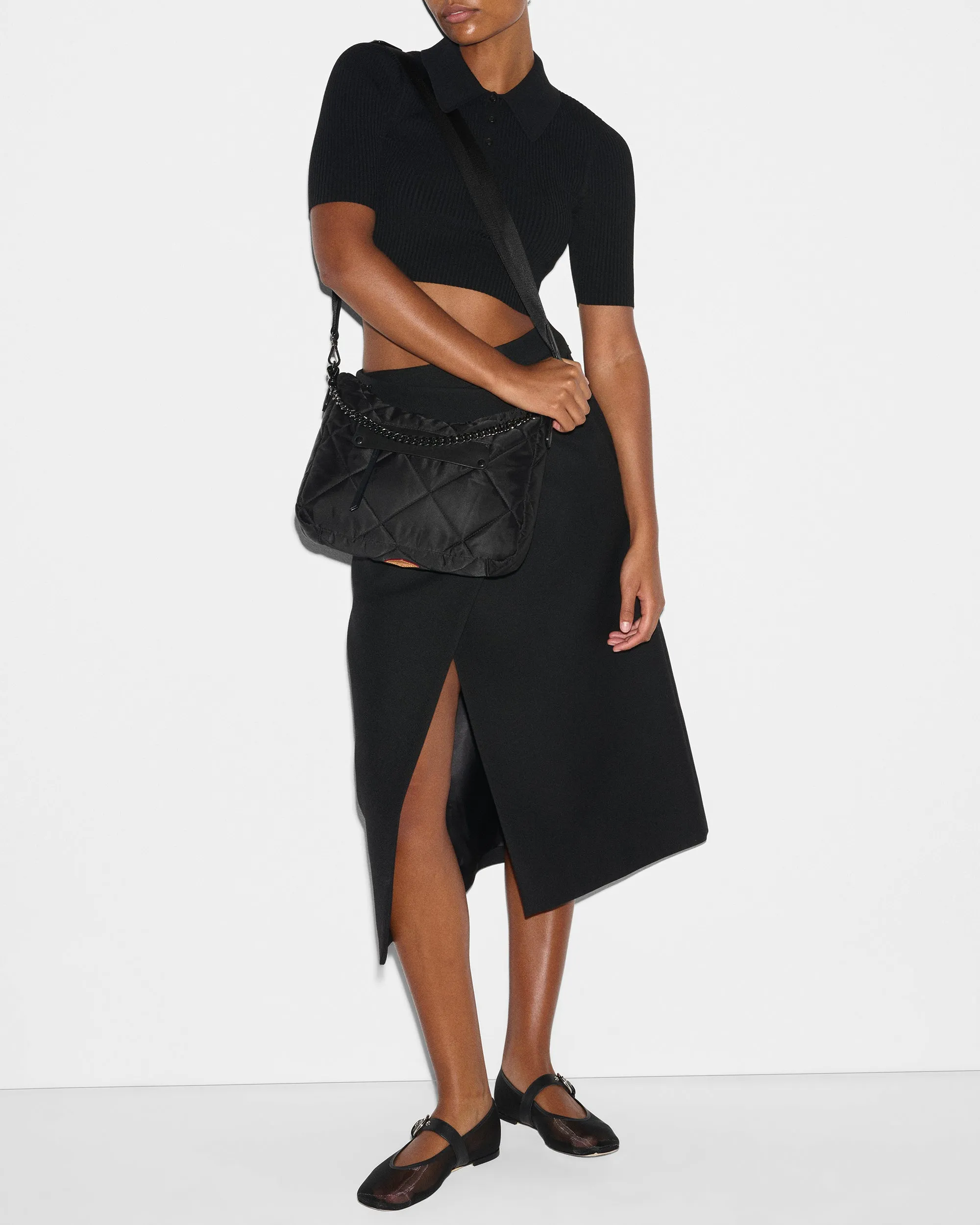 Black Madison Uptown Crossbody sold by MZ Wallace product image thumbnail 4