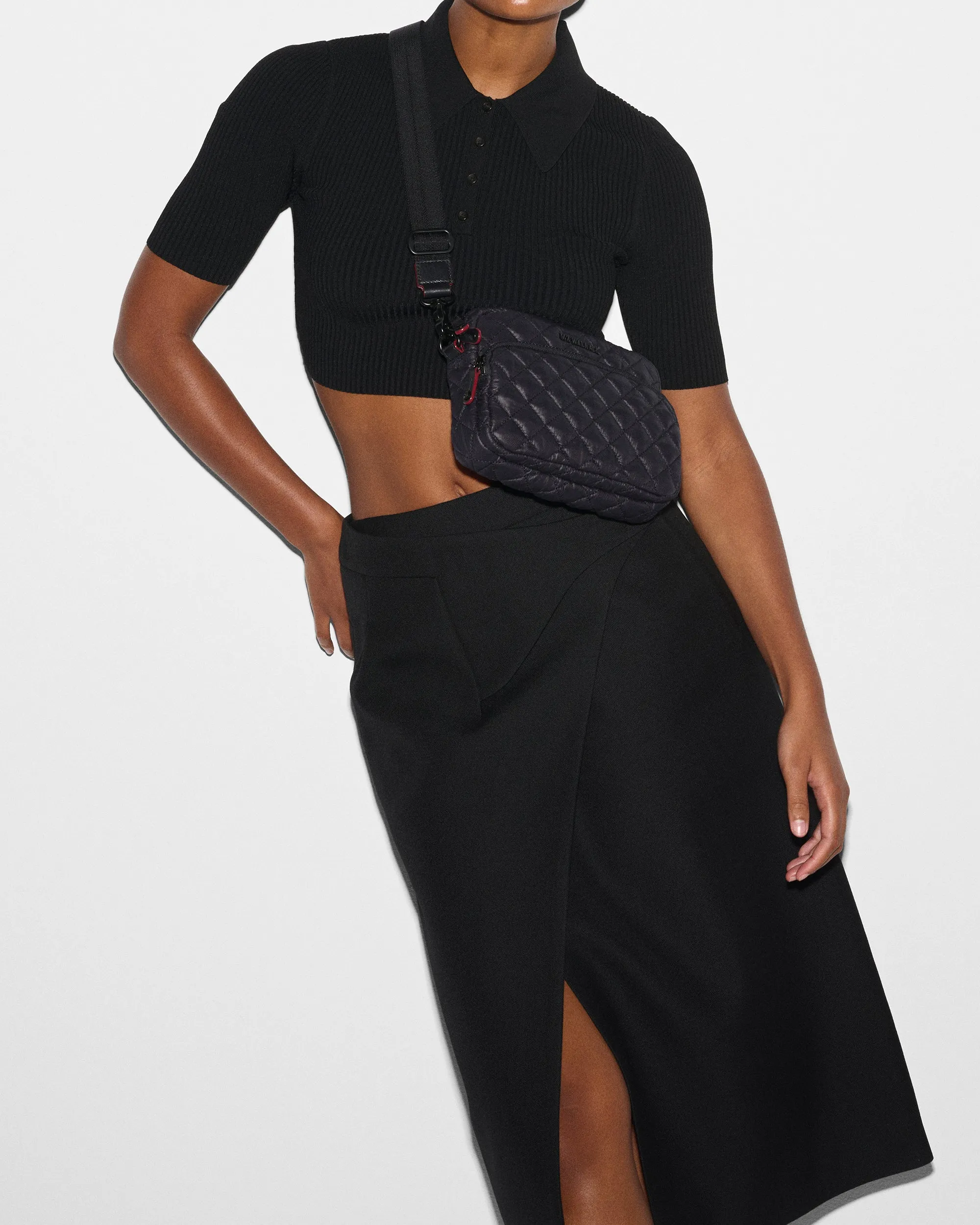 Black Small Metro Camera Bag sold by MZ Wallace product image thumbnail 2