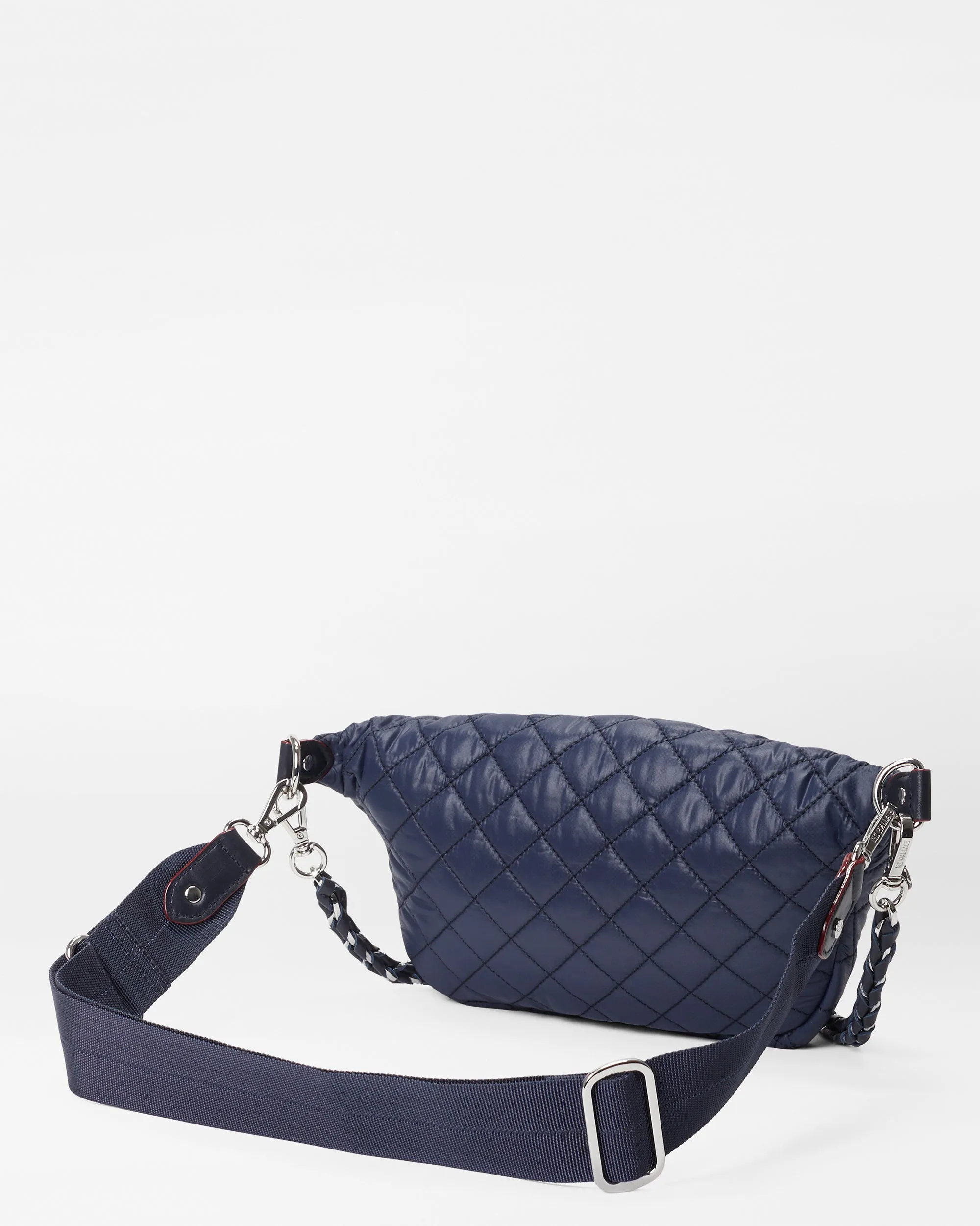 Navy Small Crosby Sling sold by MZ Wallace product image thumbnail 3