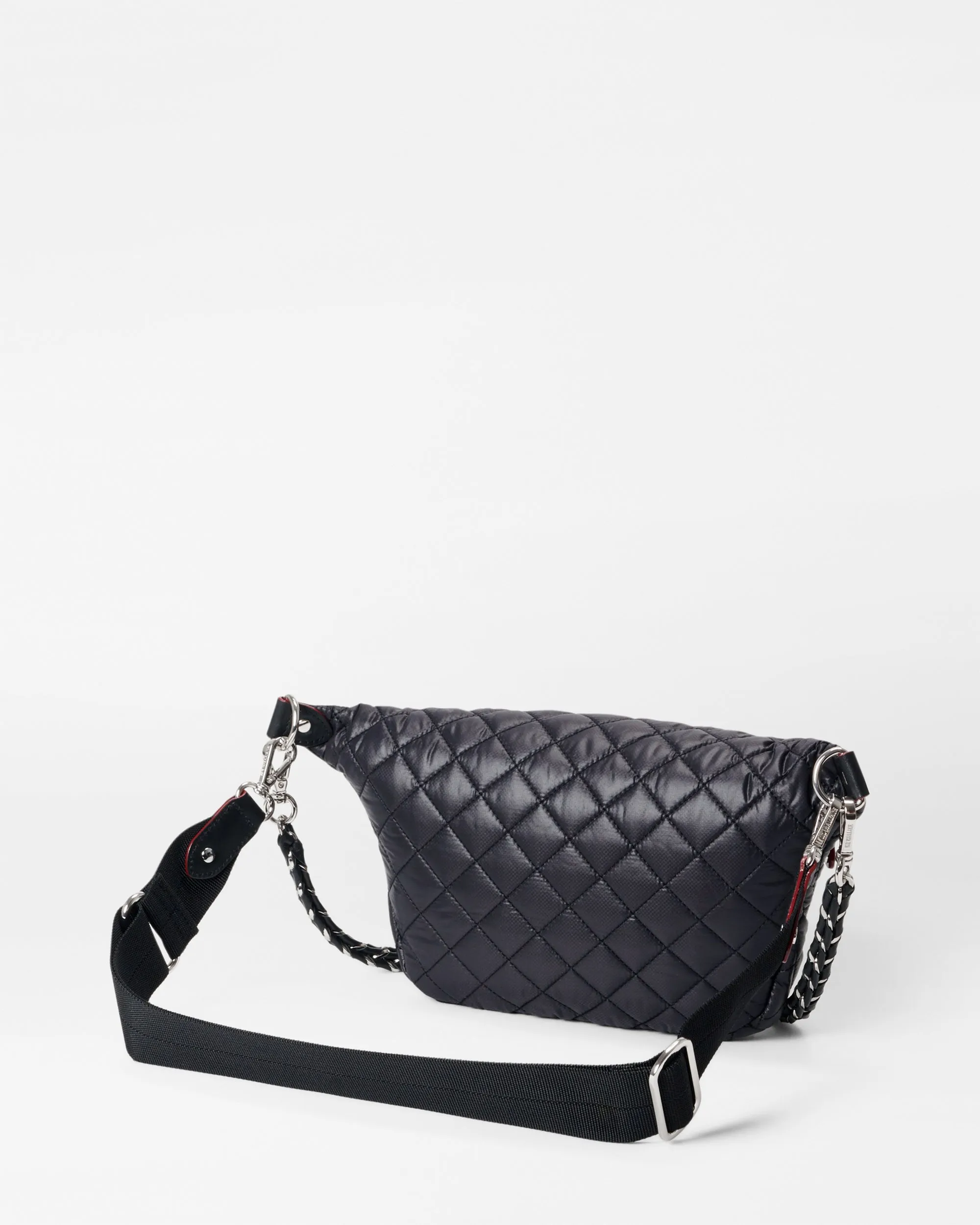 Black Small Crosby Crossbody Sling sold by MZ Wallace product image thumbnail 3