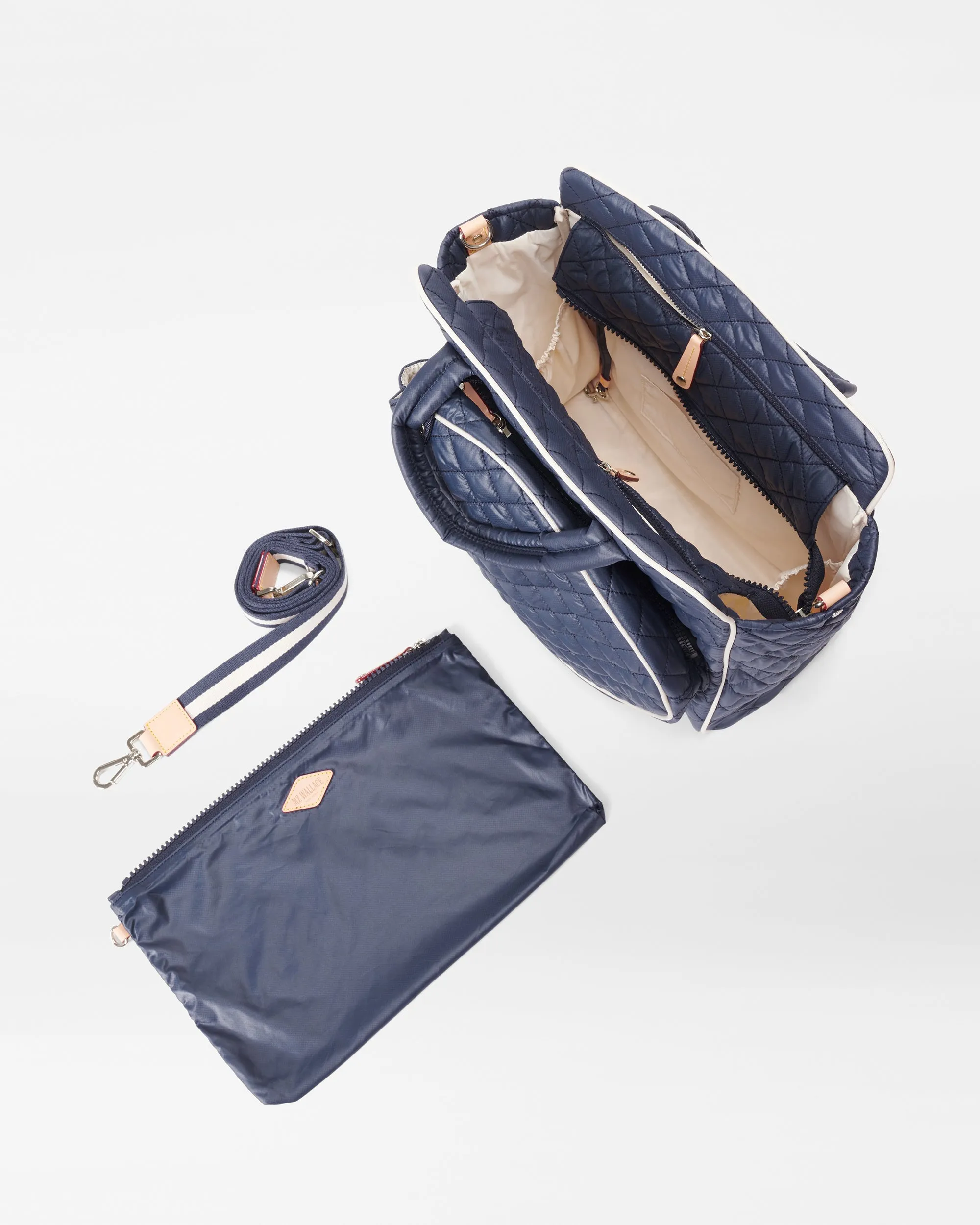 Dawn/Ecru Pickleball Tote sold by MZ Wallace product image thumbnail 4