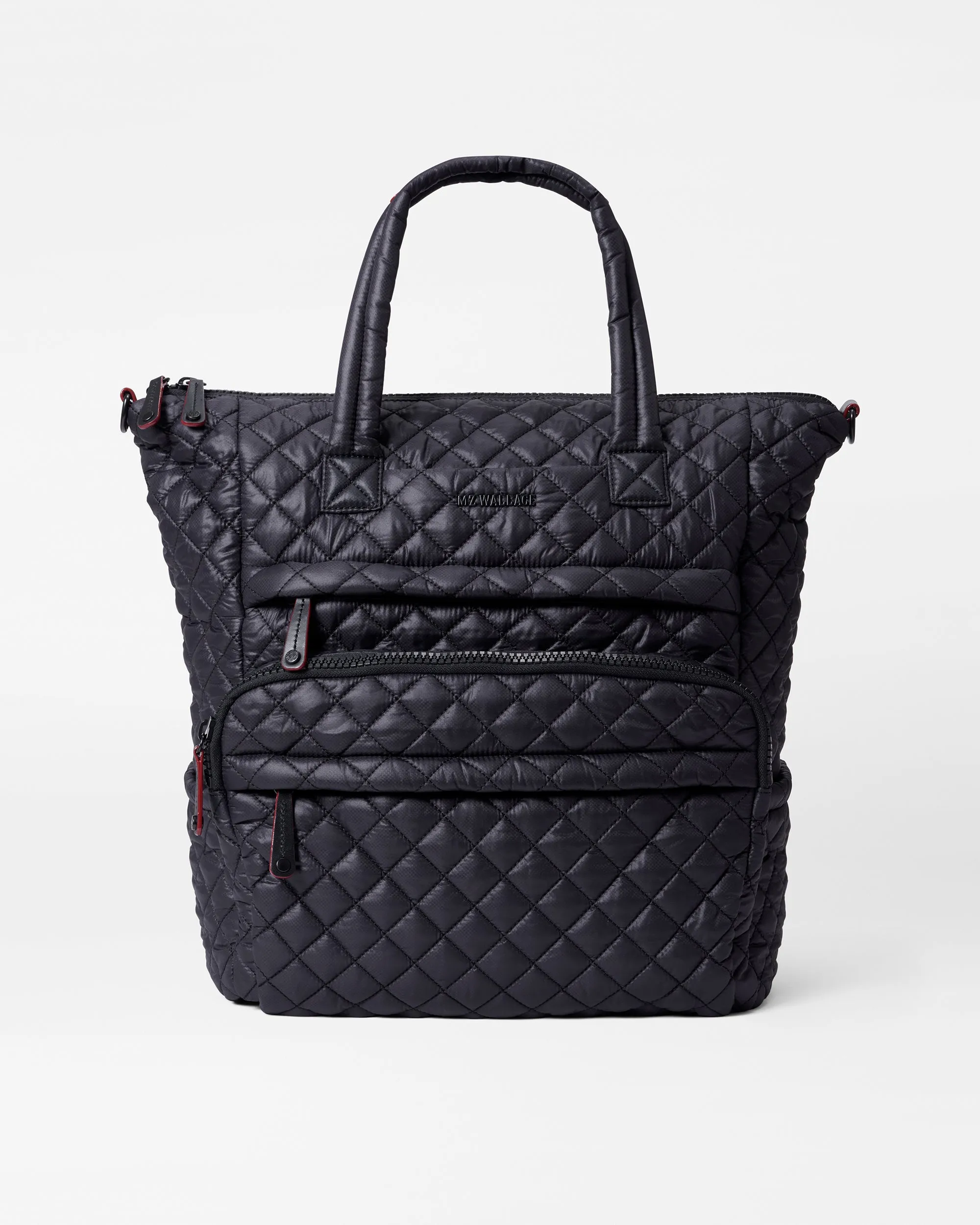 Black Metro Utility Backpack sold by MZ Wallace