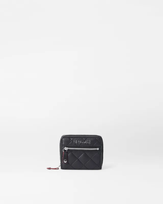 Black Crosby Small Wallet sold by MZ Wallace