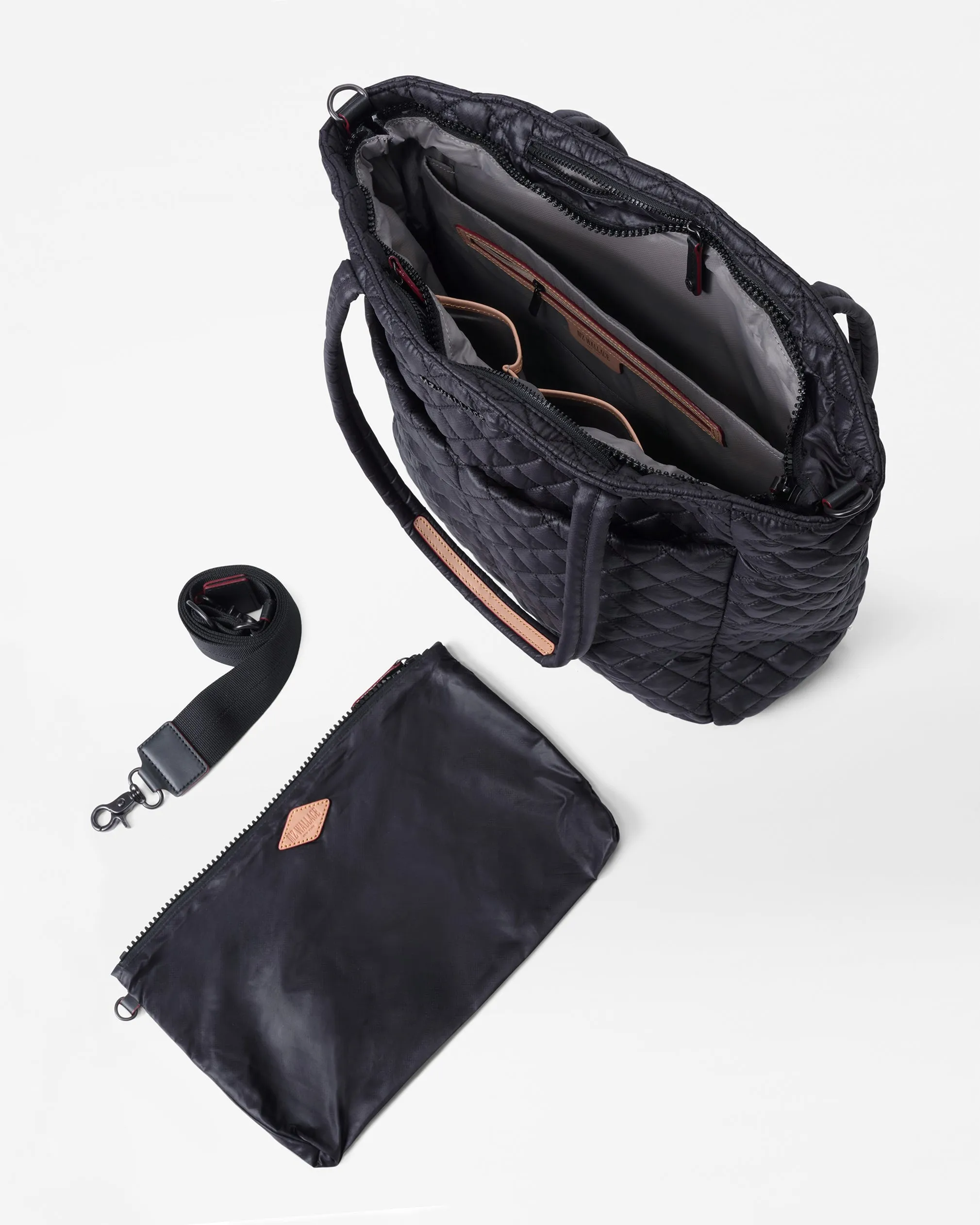 Black Large Metro Quatro Tote sold by MZ Wallace product image thumbnail 4