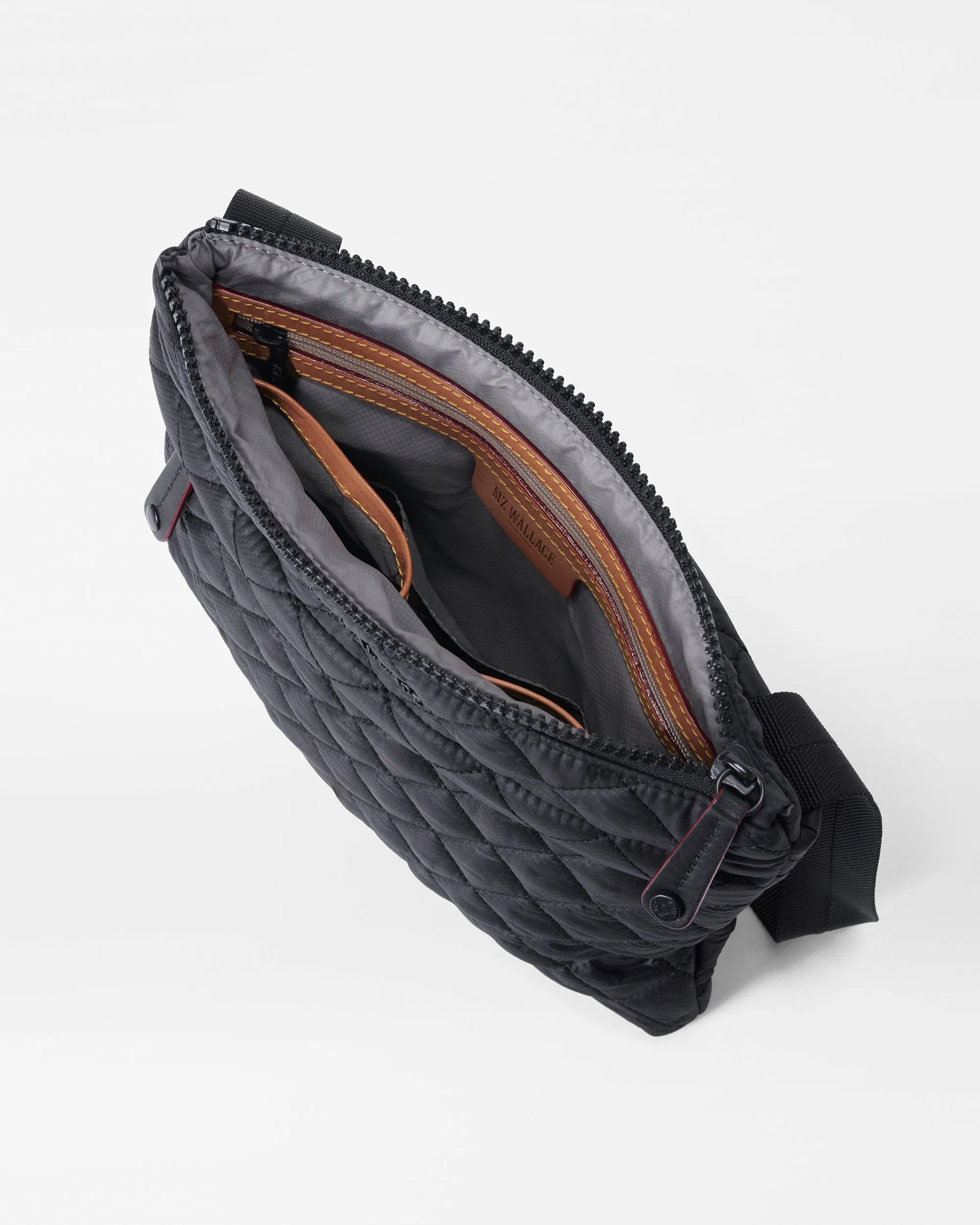 Black Metro Flat Crossbody sold by MZ Wallace product image thumbnail 4