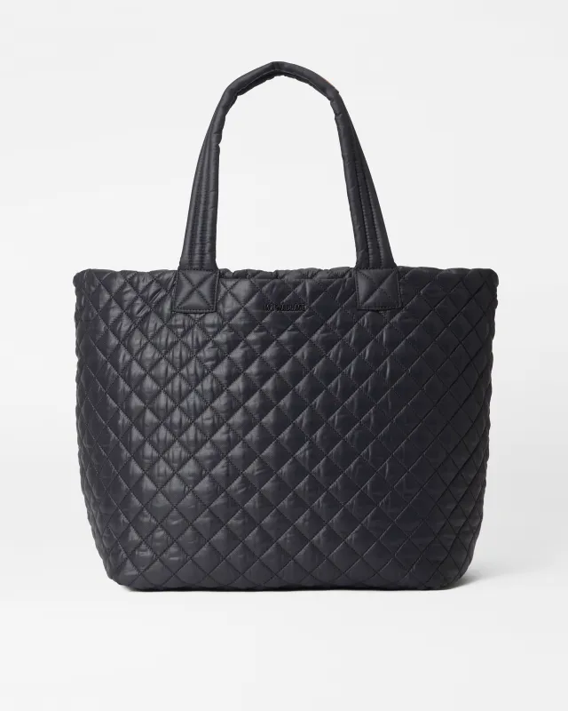 Black Large Metro Tote Deluxe sold by MZ Wallace