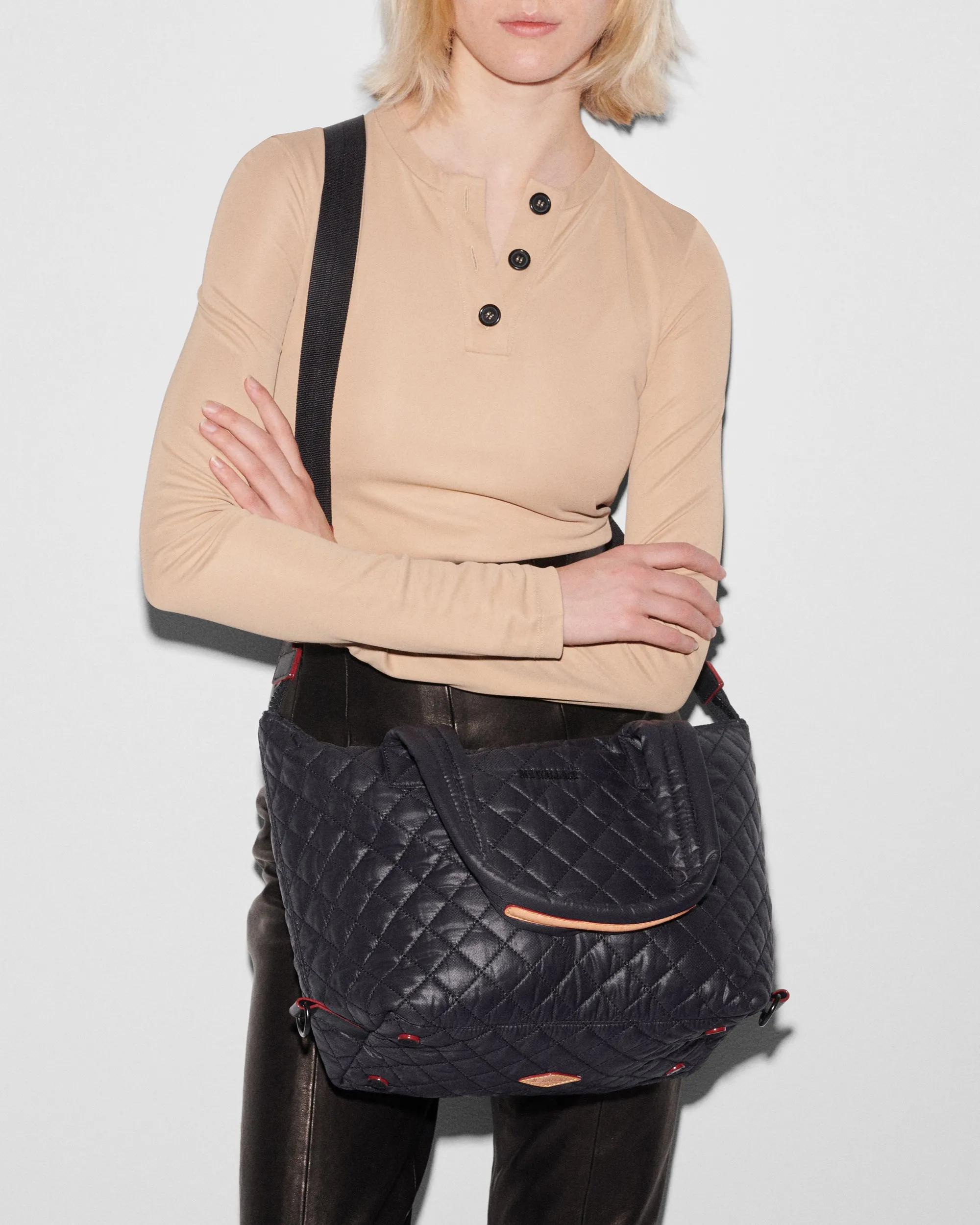 Black Medium Sutton Deluxe sold by MZ Wallace product image thumbnail 3