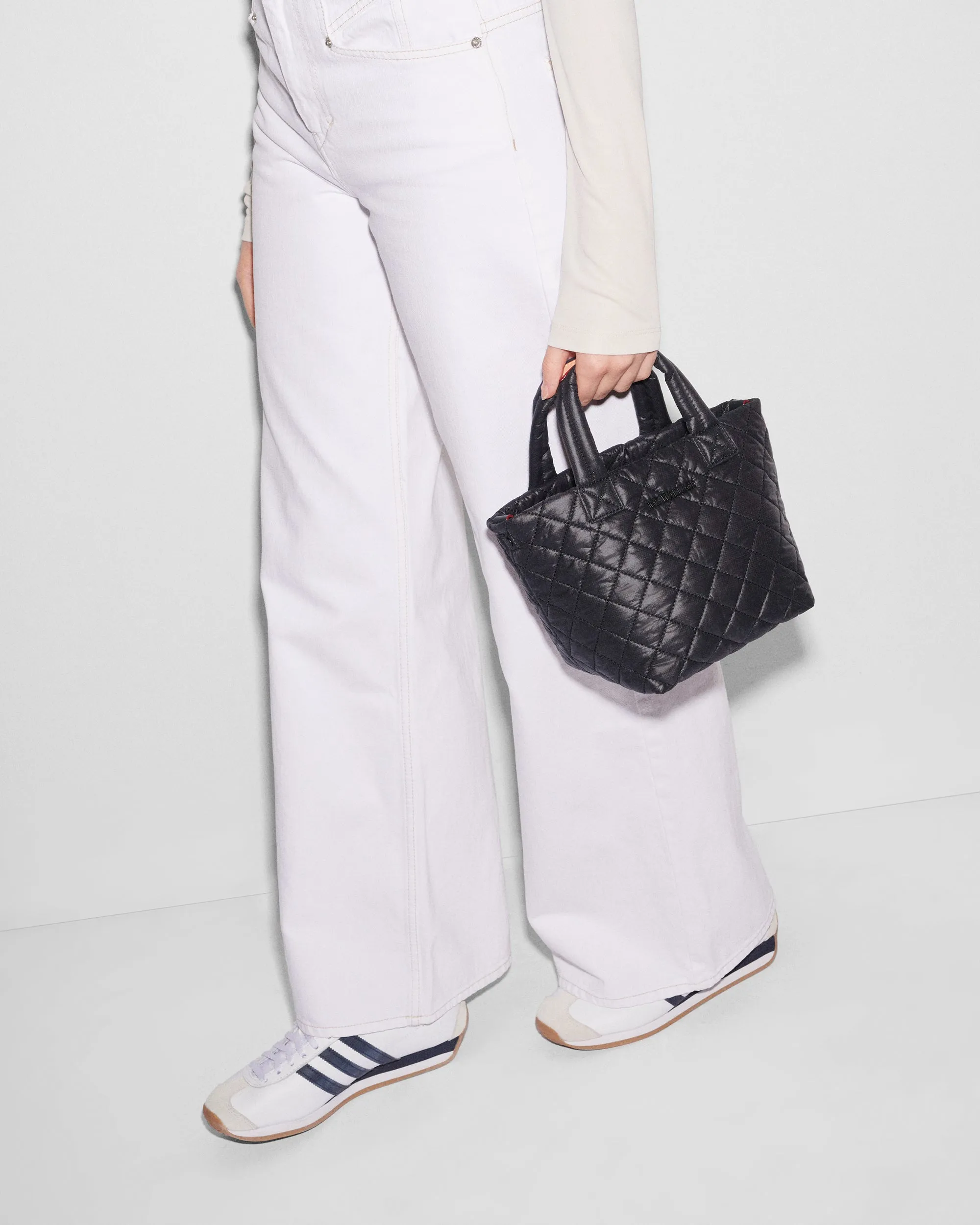 Black Mini Metro Tote Deluxe sold by MZ Wallace product image thumbnail 3