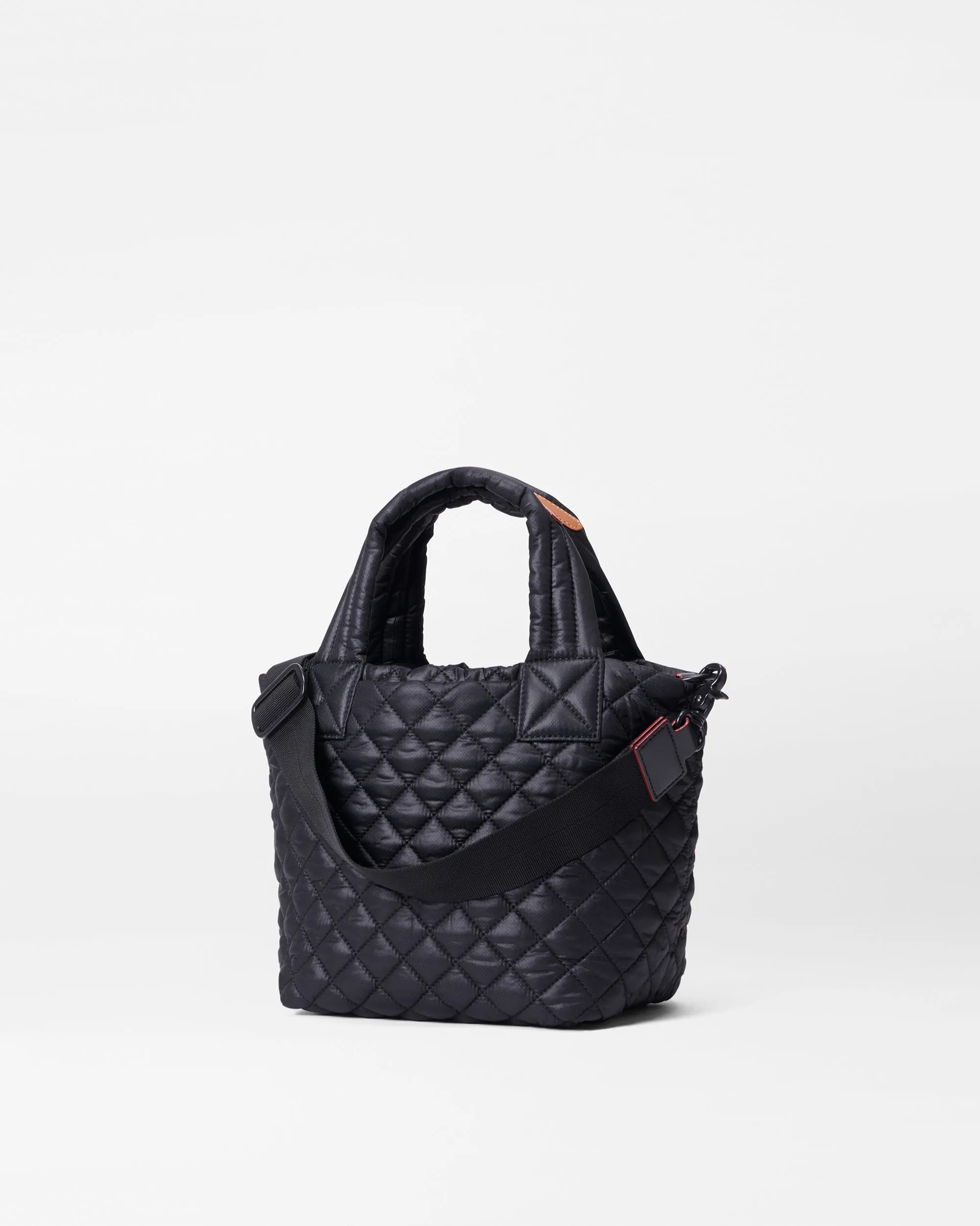Black Mini Metro Tote Deluxe sold by MZ Wallace product image thumbnail 4