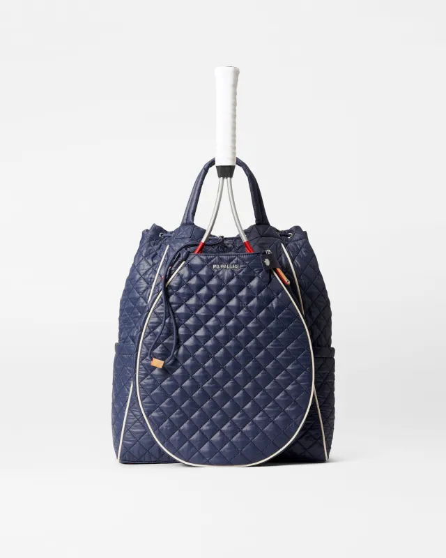 Dawn/Ecru Doubles Tennis Convertible Backpack sold by MZ Wallace