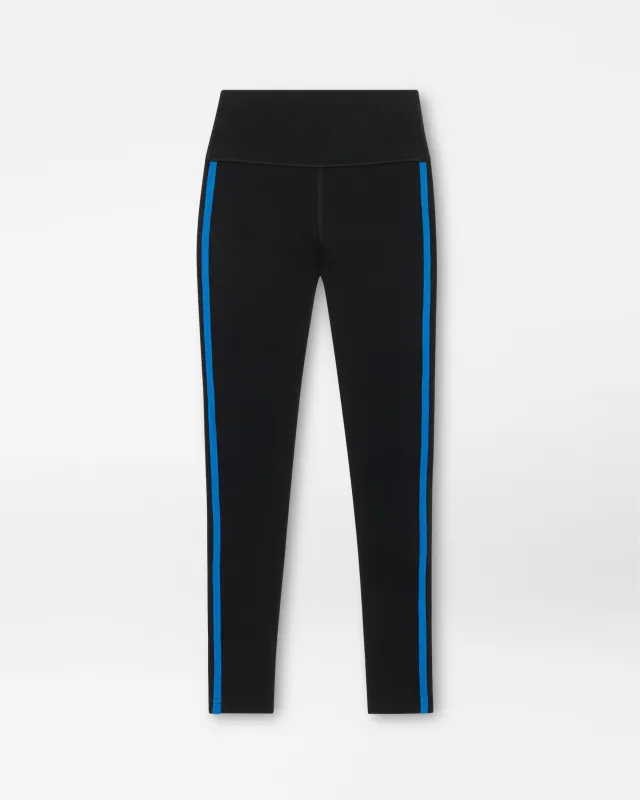 Black/Classic Blue MZ Wallace x Splits59 Medium Ella Airweight Leggings sold by MZ Wallace
