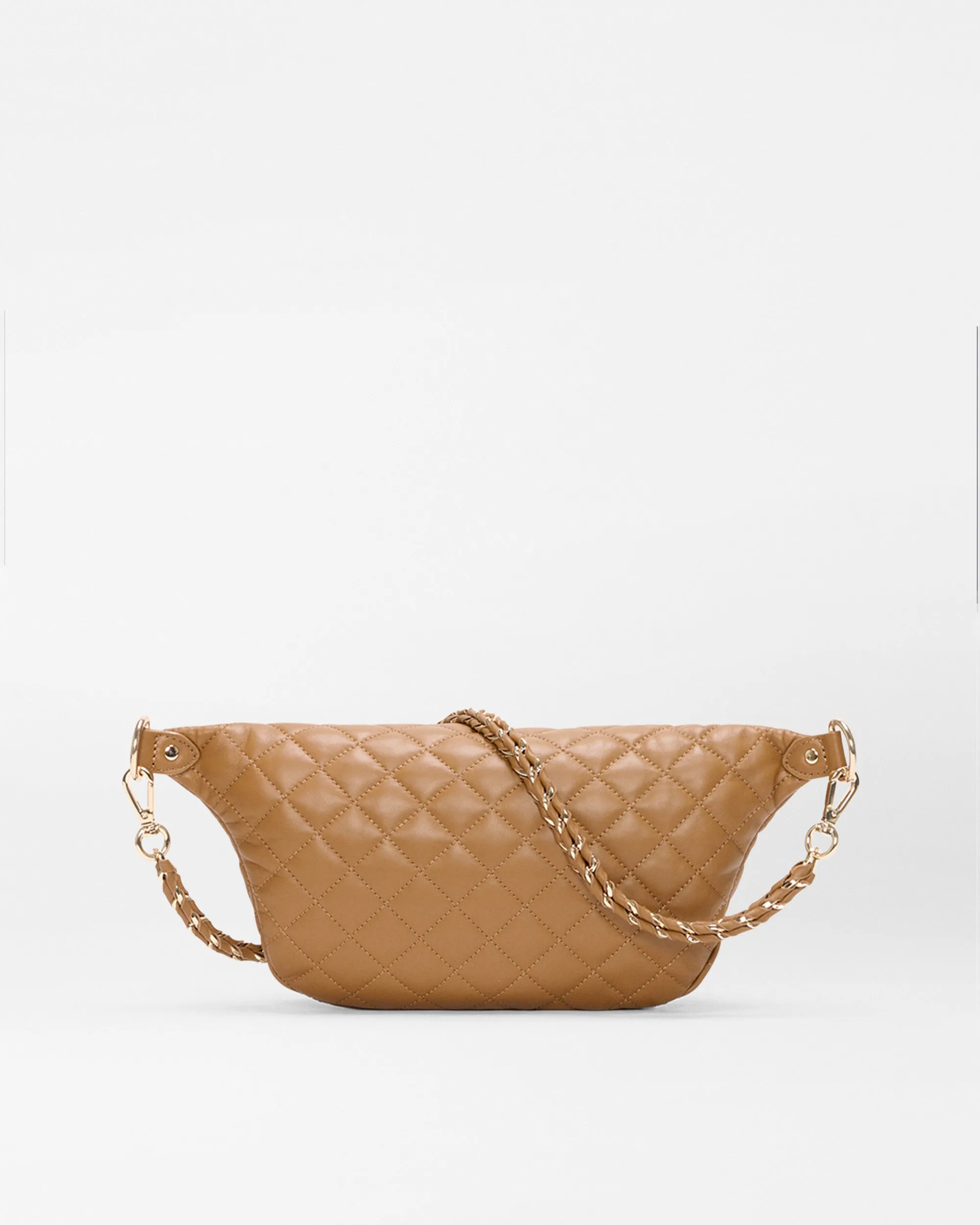 Caramel Leather Small Crosby Crossbody Sling sold by MZ Wallace product image thumbnail 4