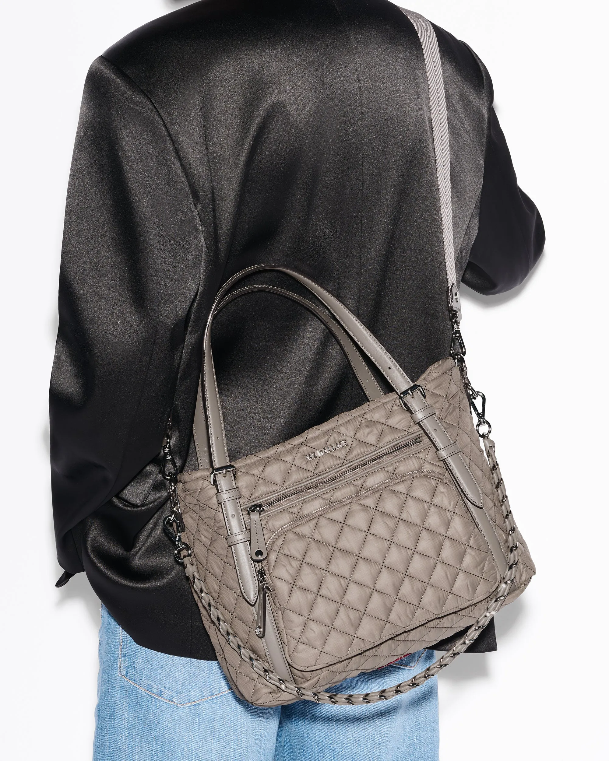 Morning Dove Crosby Everywhere Tote sold by MZ Wallace product image thumbnail 2