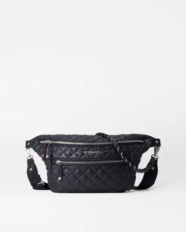 Black Crosby Crossbody Sling Bag sold by MZ Wallace