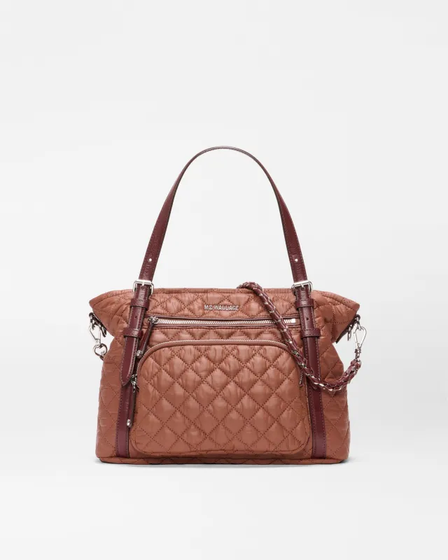 Terracotta Crosby Everywhere Tote made by MZ Wallace