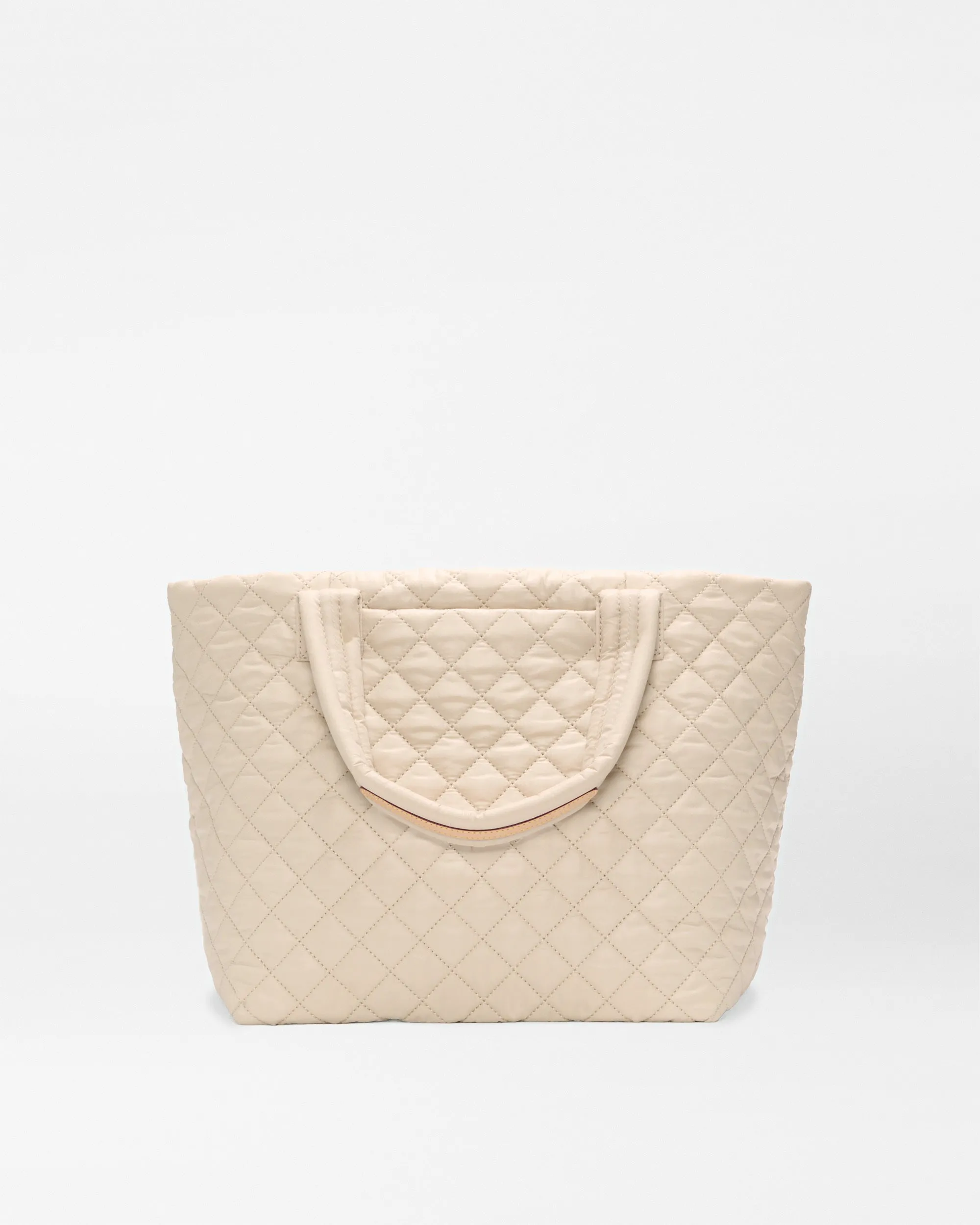 Buff Small Metro Tote Deluxe sold by MZ Wallace product image thumbnail 4