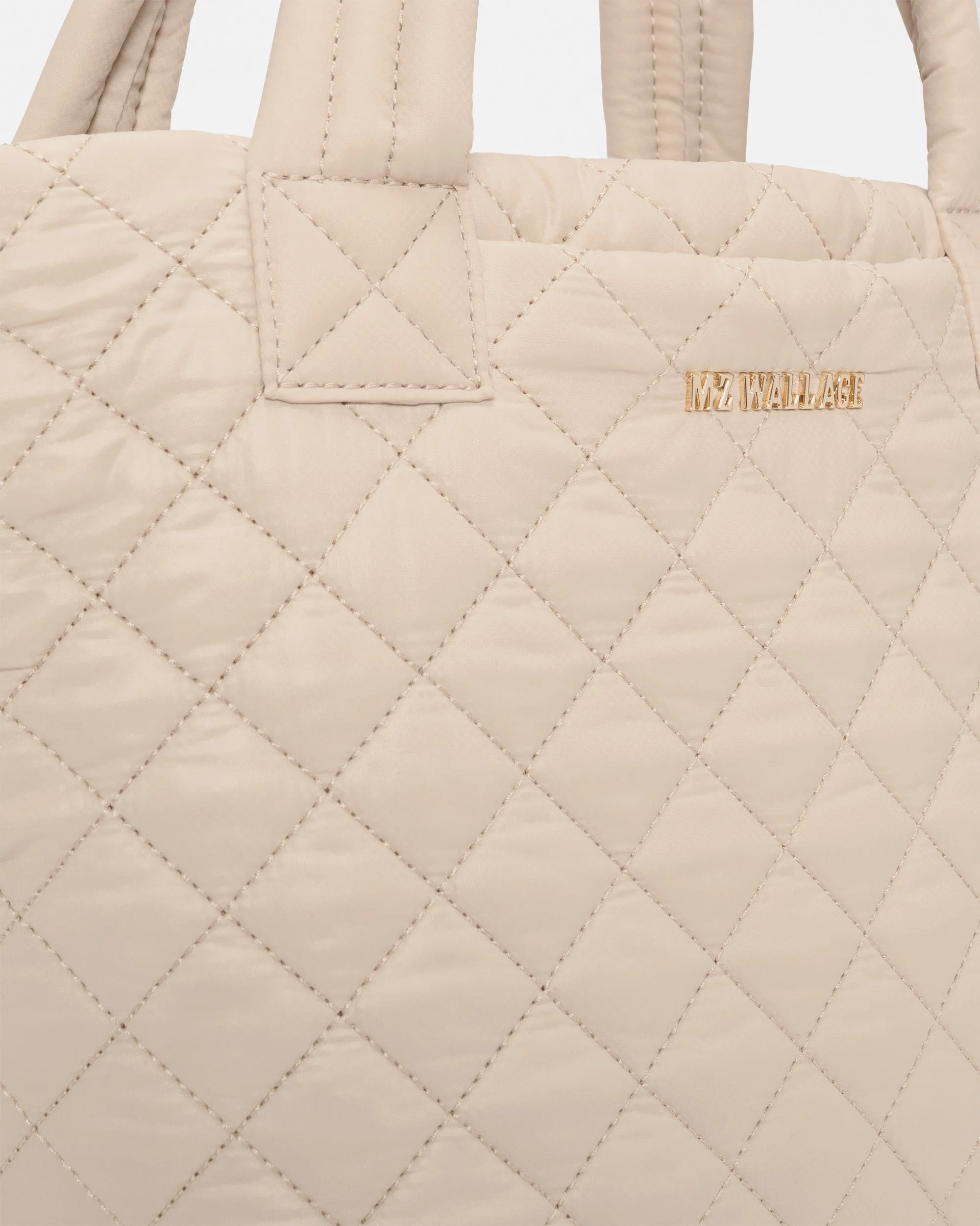 Buff Mini Metro Tote Deluxe sold by MZ Wallace product image thumbnail 3