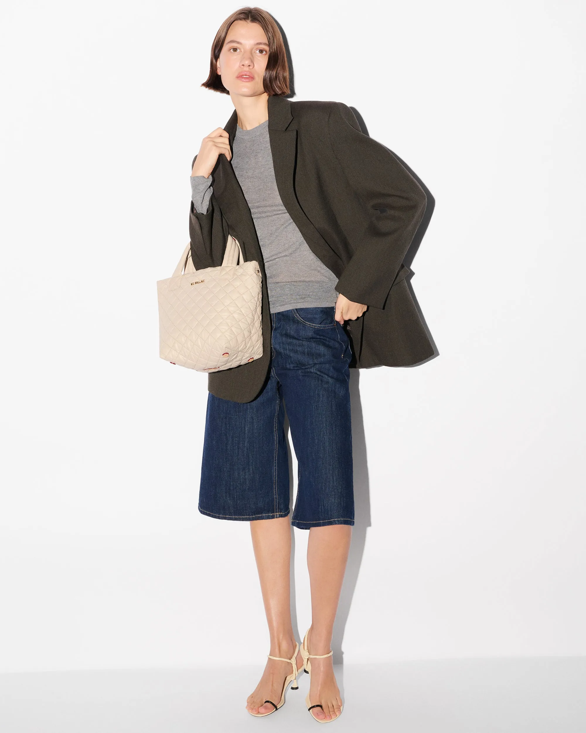 Buff Mini Metro Tote Deluxe sold by MZ Wallace product image thumbnail 2