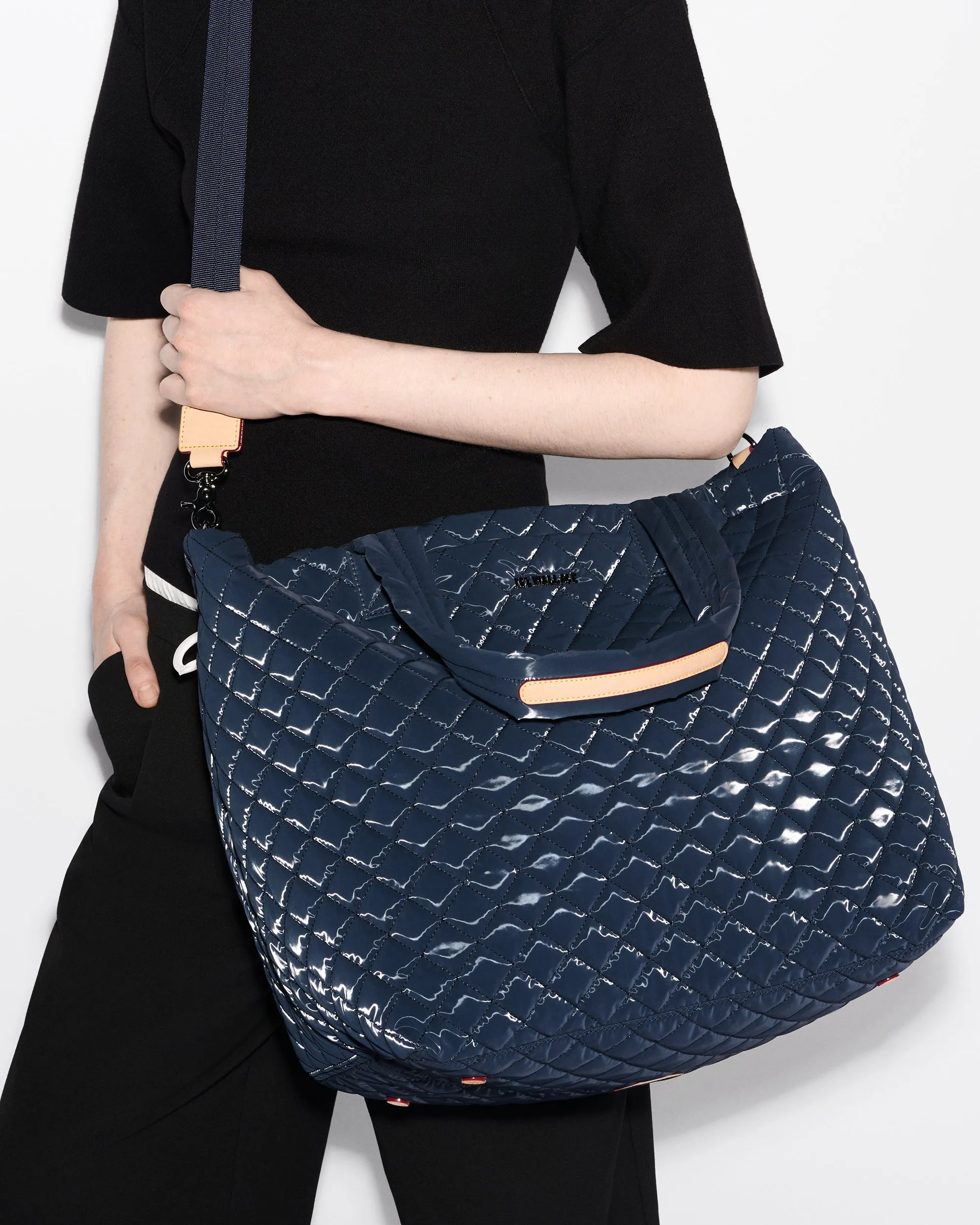 Ink Liquid Large Metro Tote Deluxe sold by MZ Wallace product image thumbnail 5