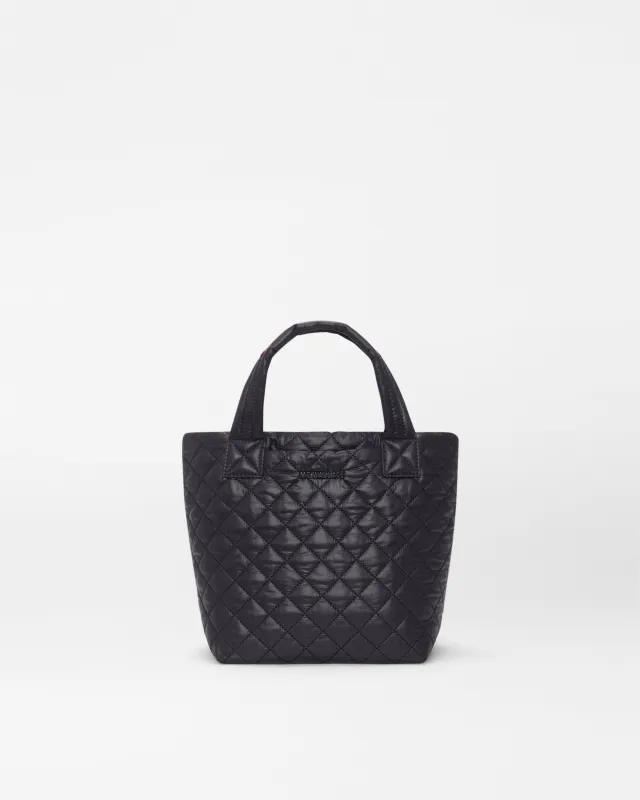 Black Mini Metro Tote Deluxe made by MZ Wallace