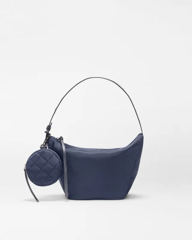 Navy Small Waverly Hobo made by MZ Wallace