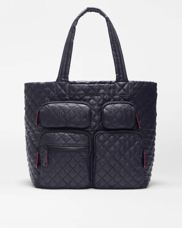 Black Large Metro Travel Tote sold by MZ Wallace