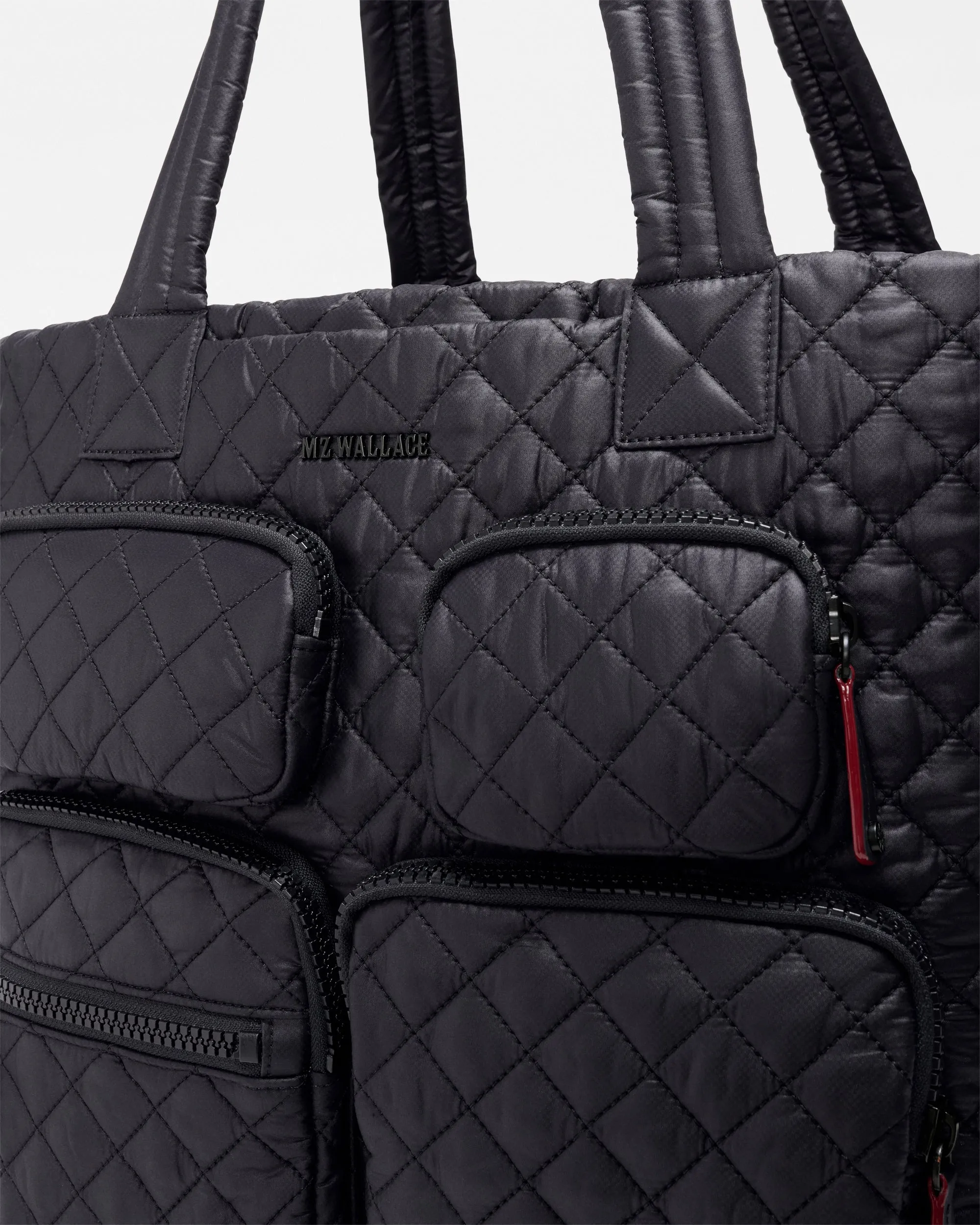 Black Large Metro Travel Tote sold by MZ Wallace product image thumbnail 3