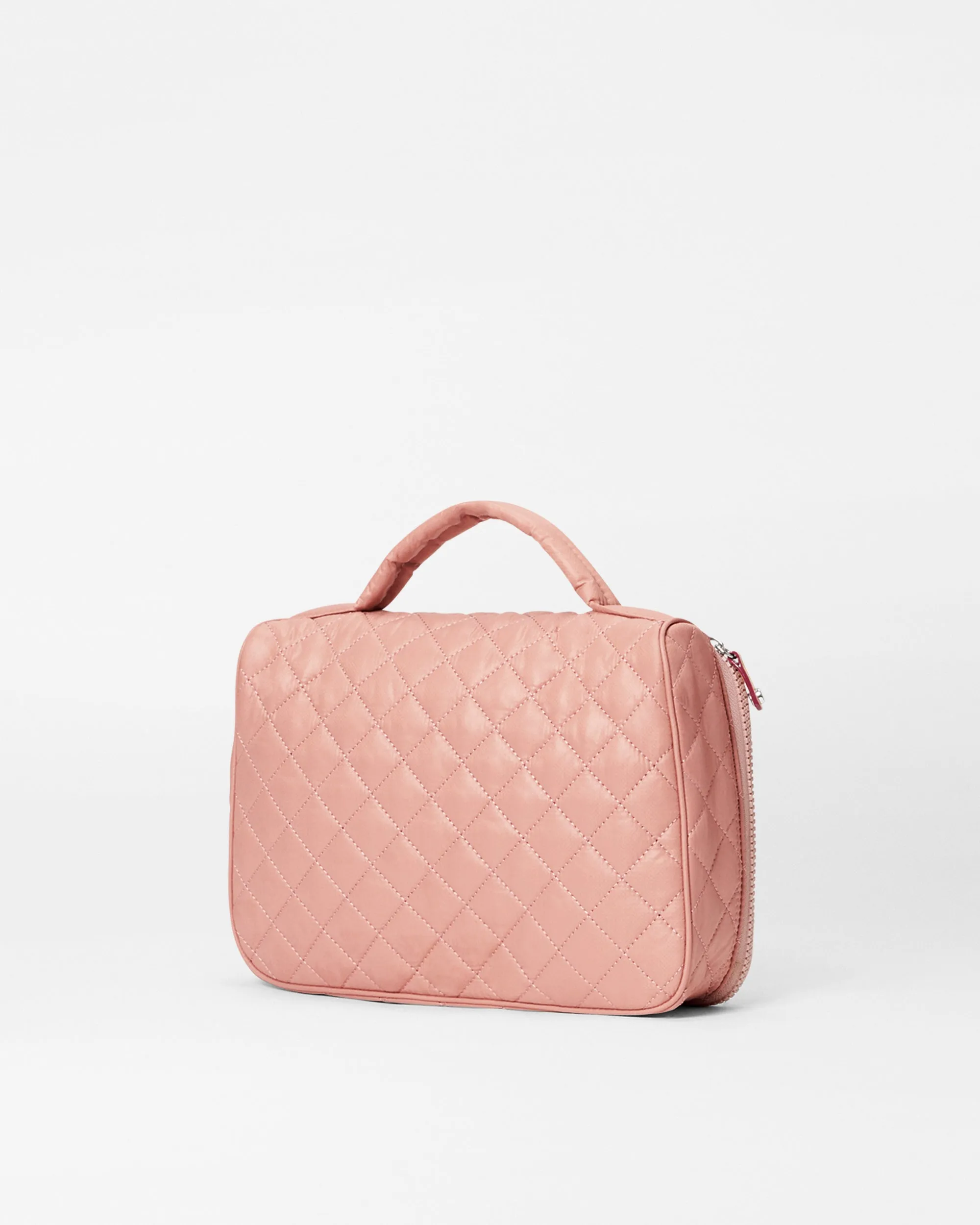 Dusty Rose Zip Round Cosmetic sold by MZ Wallace product image thumbnail 2